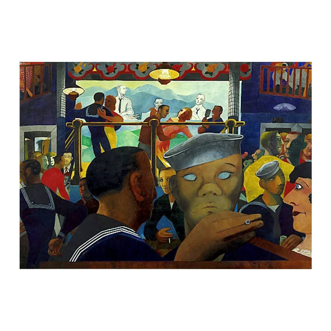 EDWARD BURRA Izzy Ort's, 1955 National Galleries of Scotland