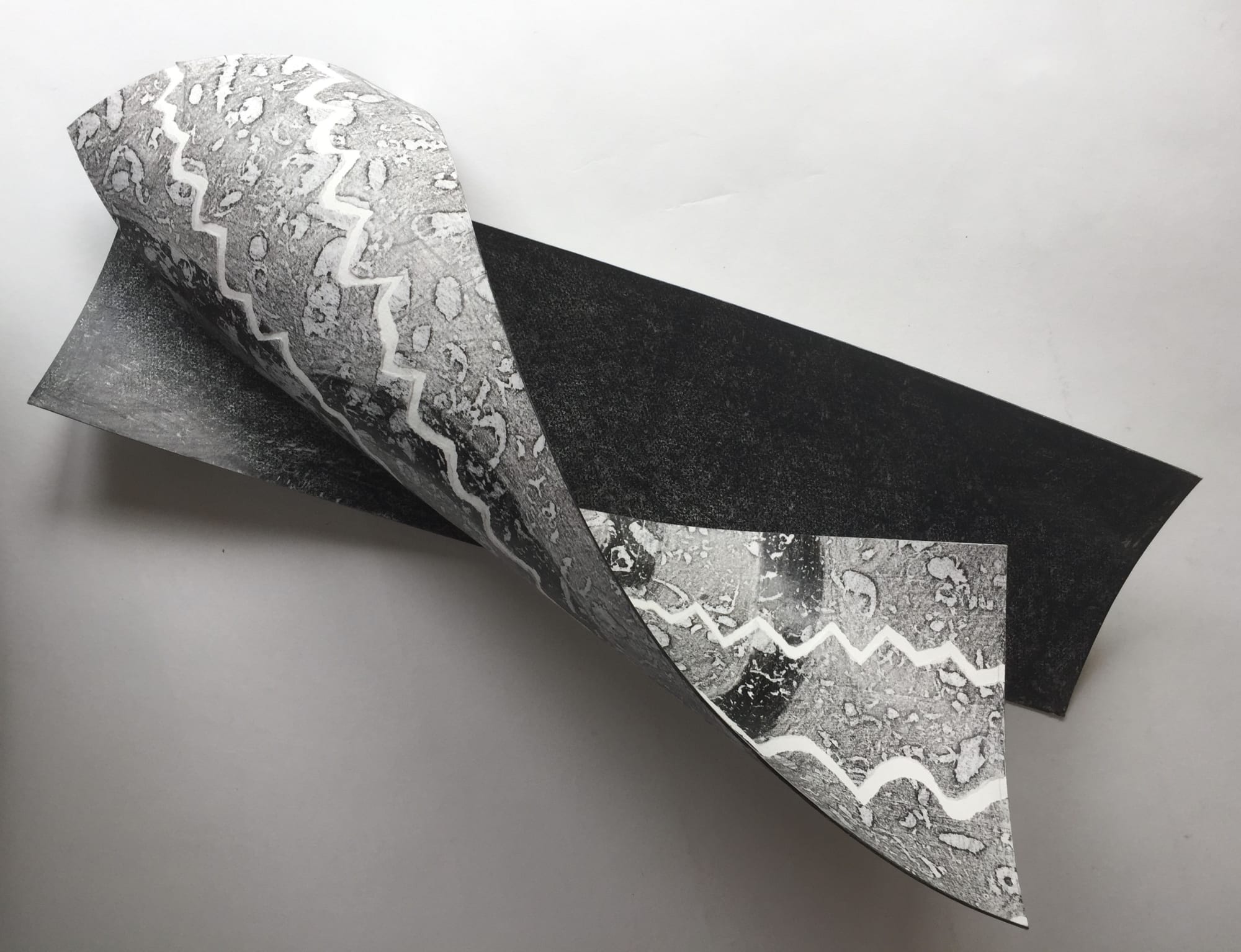 Untitled, 2022 Wax and graphite on card Dimensions variable