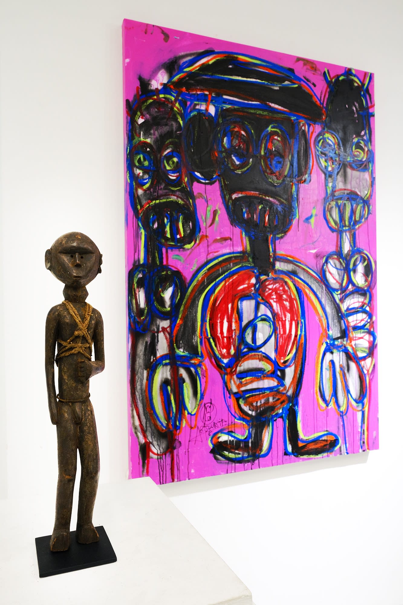 Africa on my Mind: Aboudia, The Dinka, and the Gogo