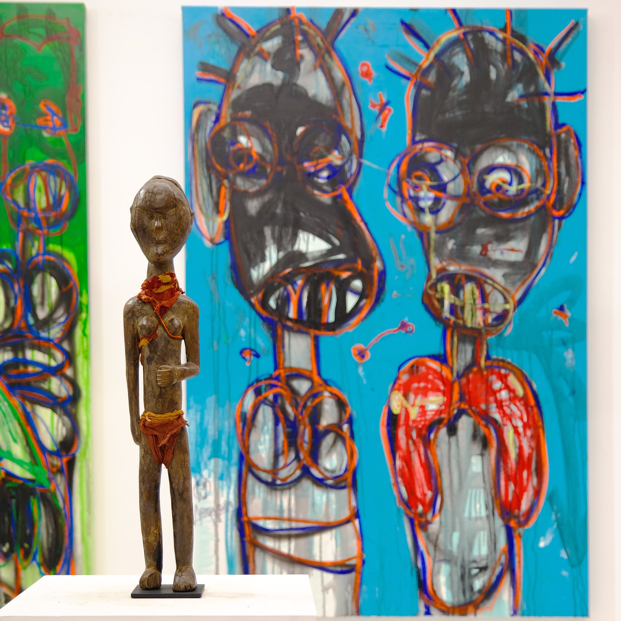 Africa on my Mind: Aboudia, The Dinka, and the Gogo