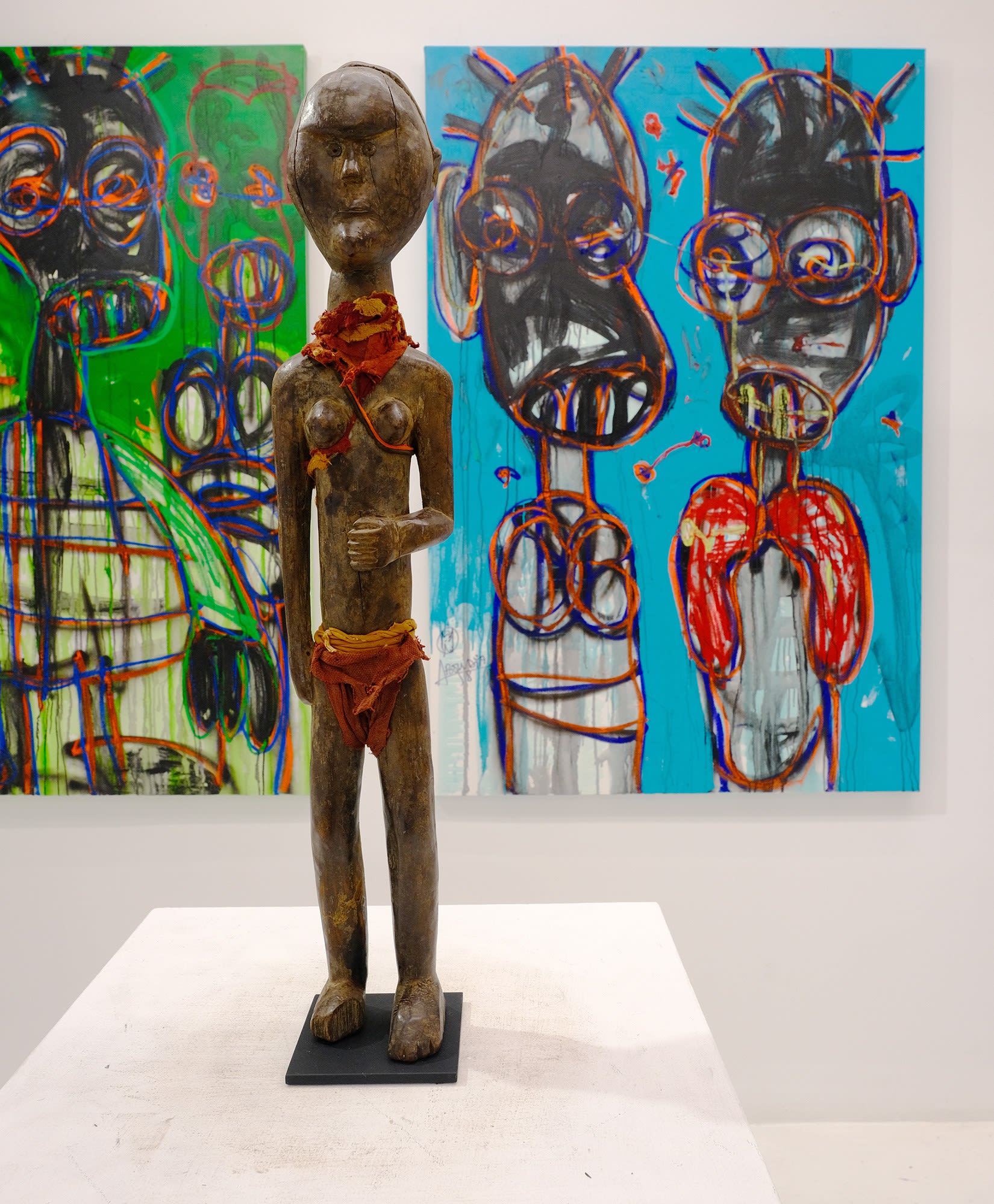 Africa on my Mind: Aboudia, The Dinka, and the Gogo