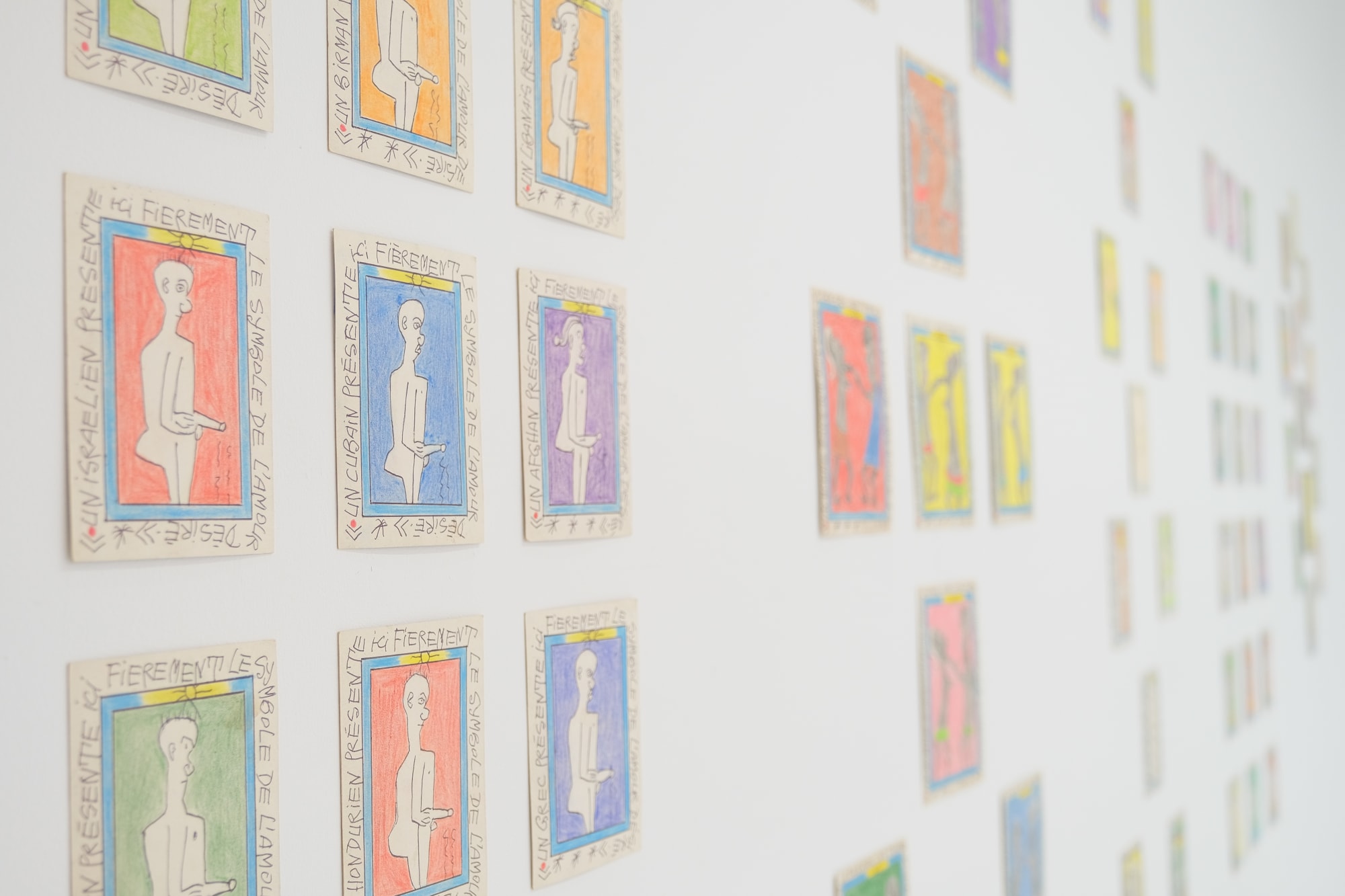 Frédéric Bruly Bouabré: l'artiste expose ses oeuvres