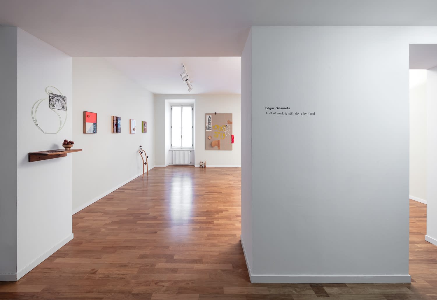 Edgar Orlaineta. A lot of work is still done by hand