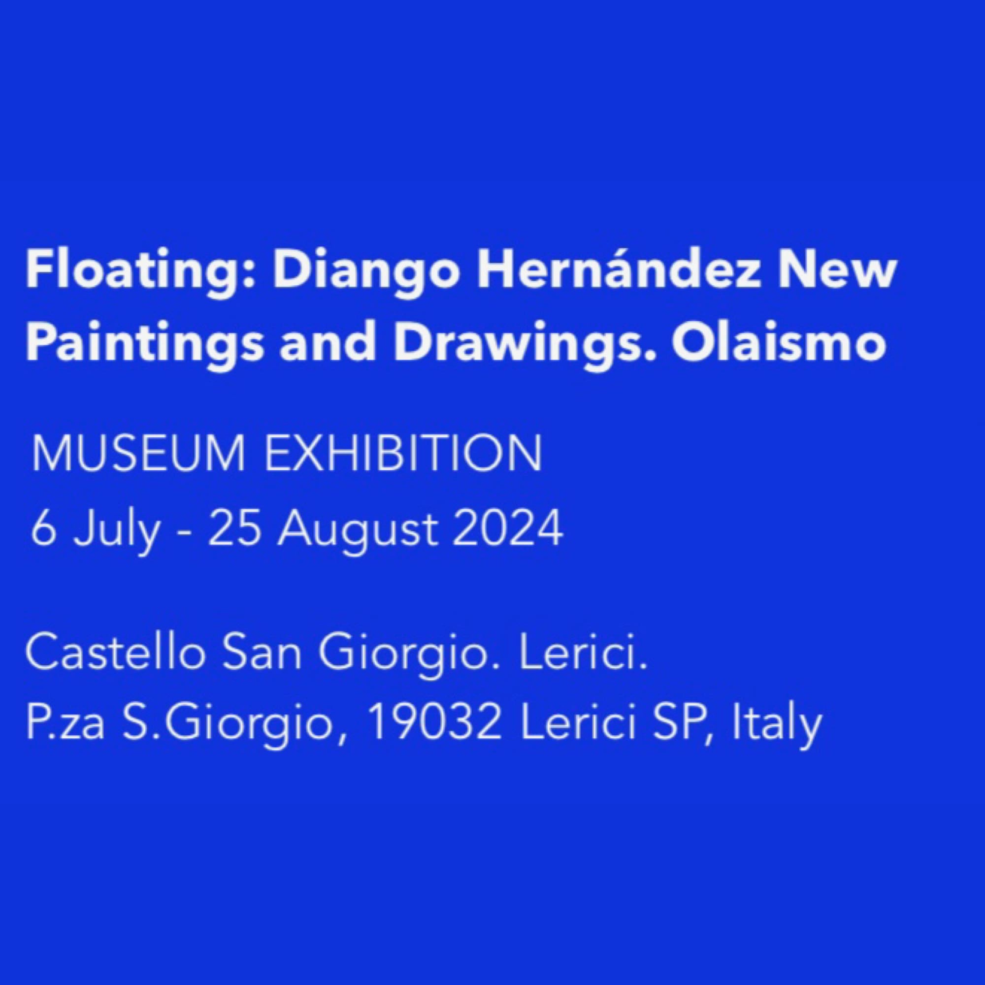 Floating: Diango Hernández New Paintings and Drawings. Olaismo
