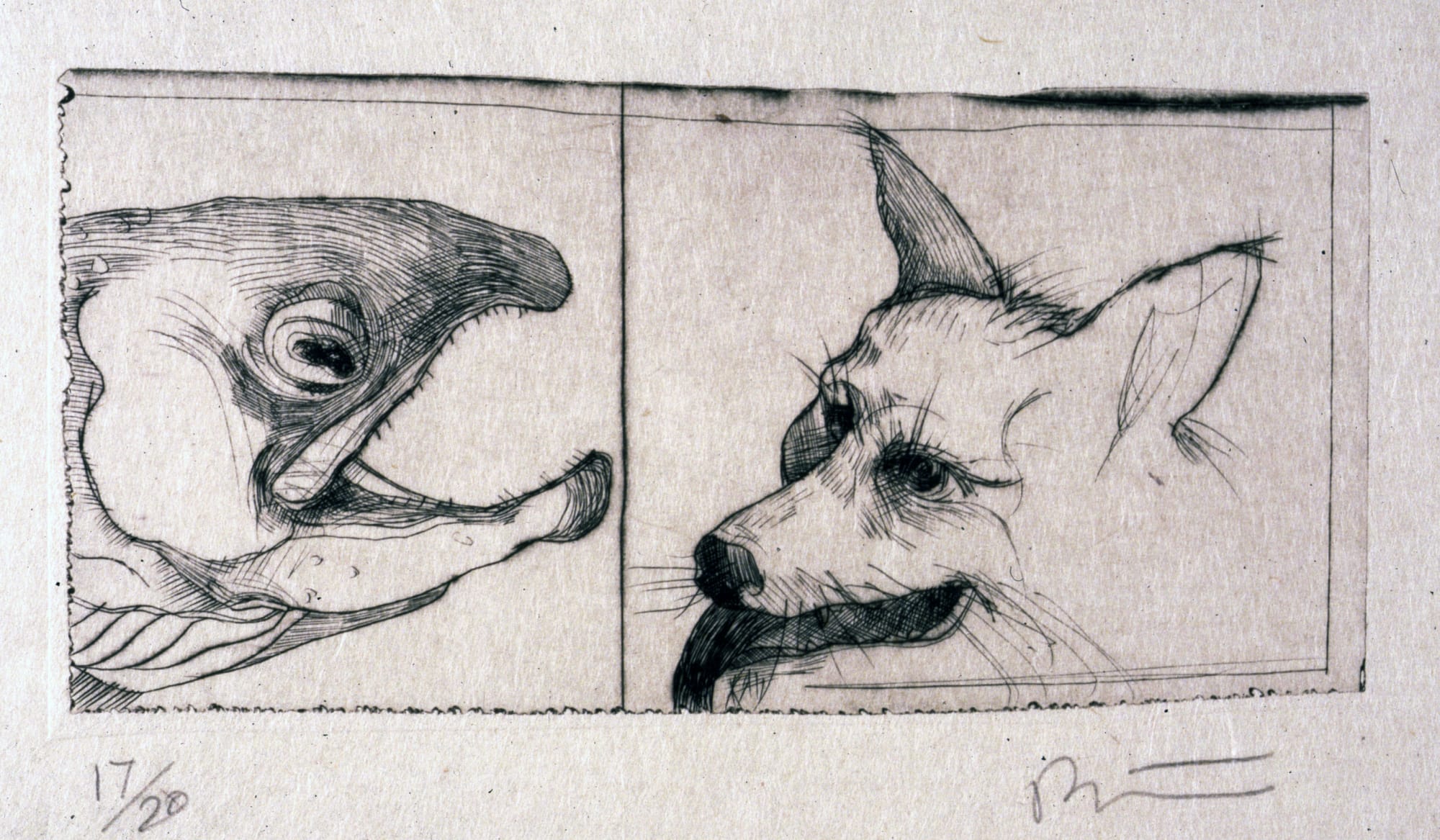 Rick Bartow (1946-2016), Conversation, 2000