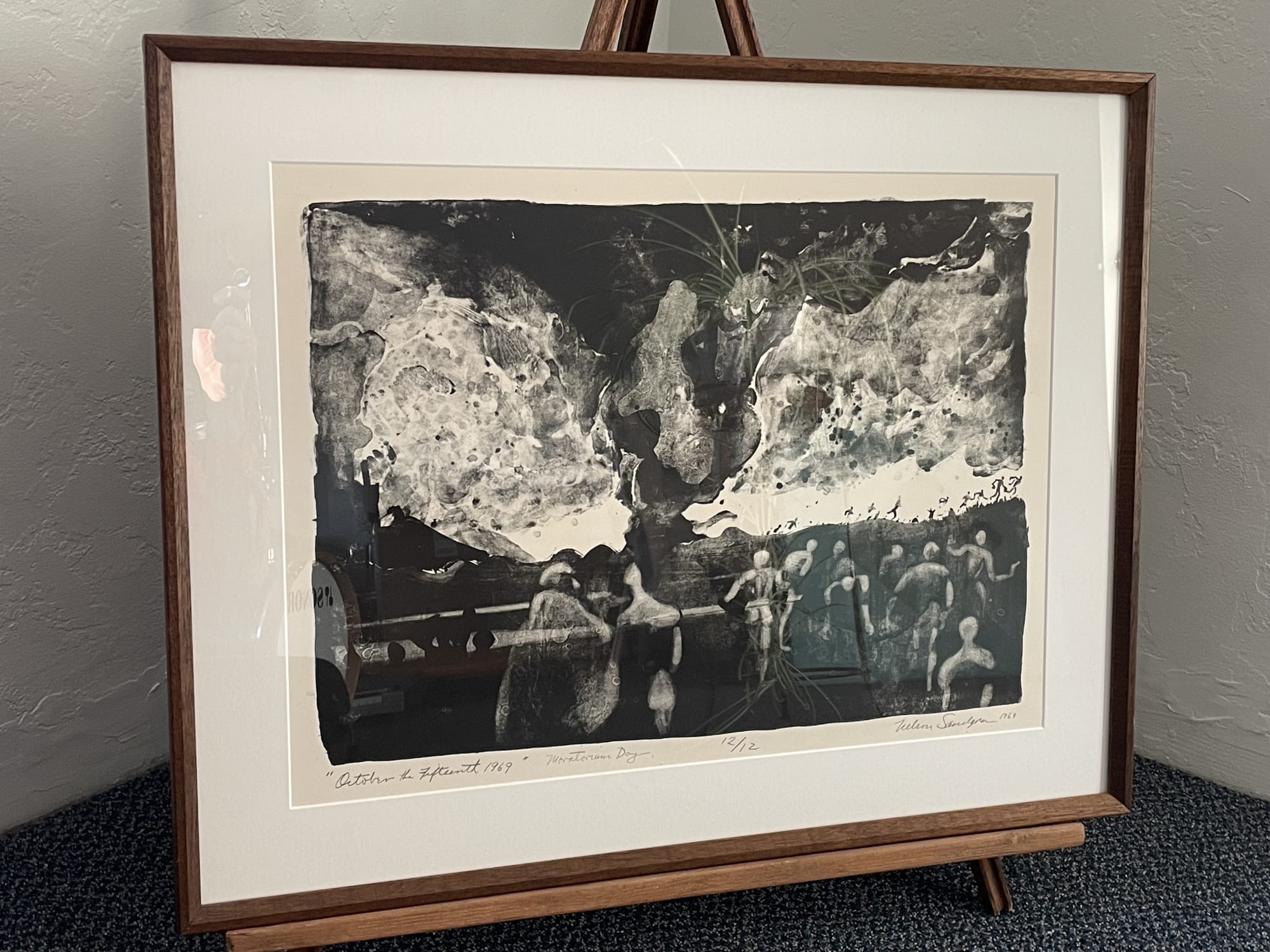 Nelson Sandgren (1917-2006), Moratorium Day, 1969