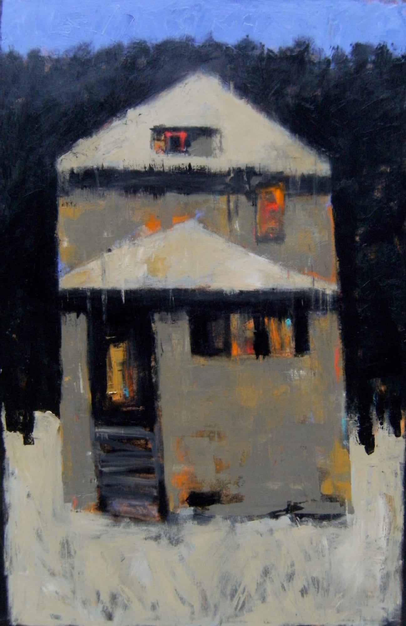 Robert Schlegel (1947-2021), American Foursquare 1, 2020