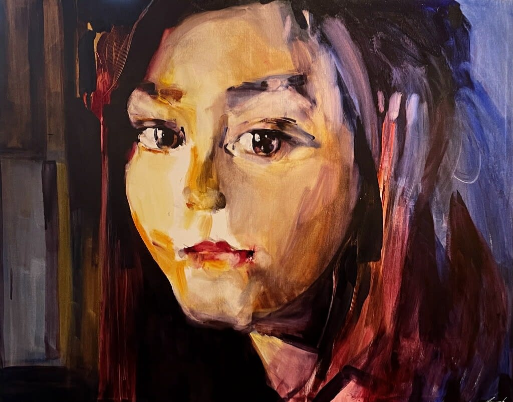 Adam Grosowsky, Gone Midnight (Portrait of Ceridwen), 2022