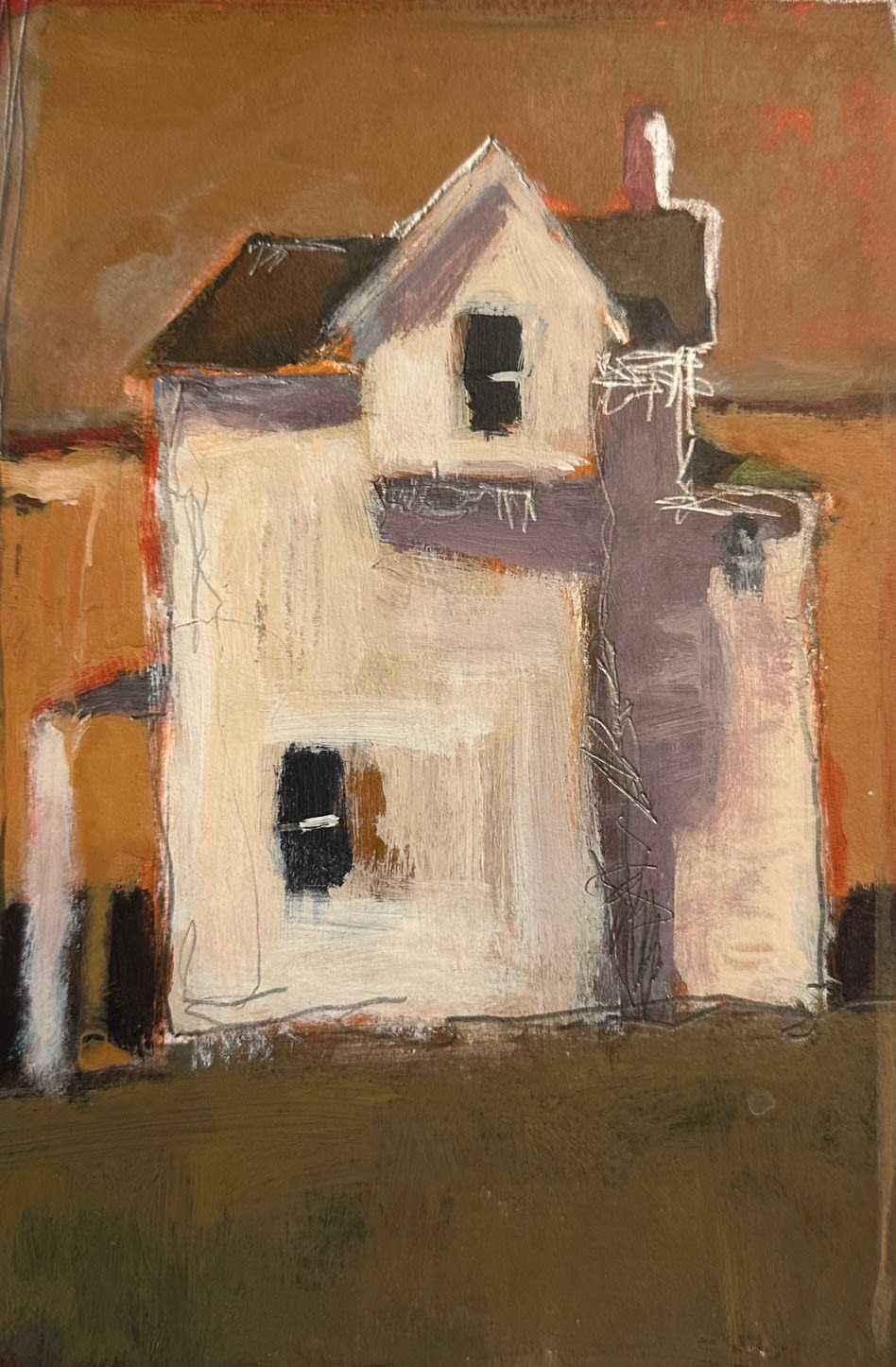 Robert Schlegel (1947-2021), Farm House #1