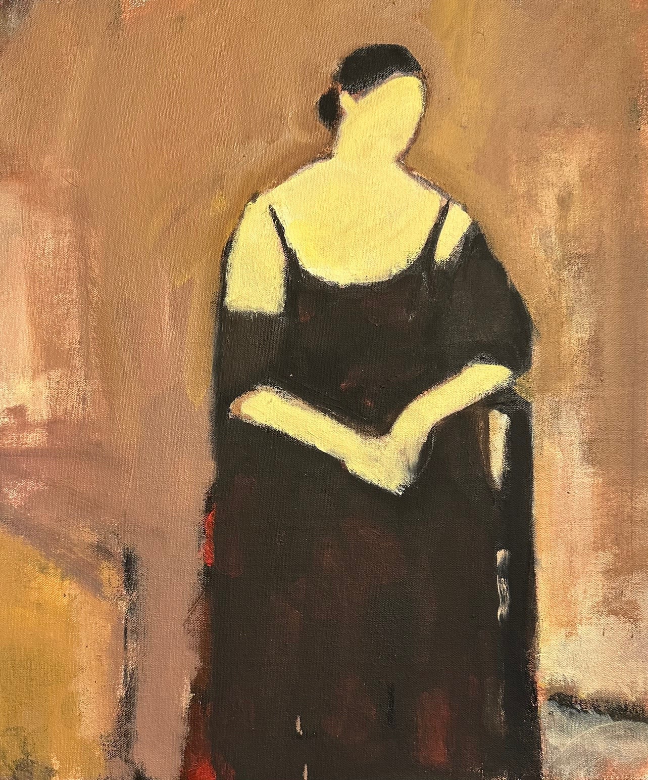 Robert Schlegel (1947-2021), Woman in Black Dress, 2006