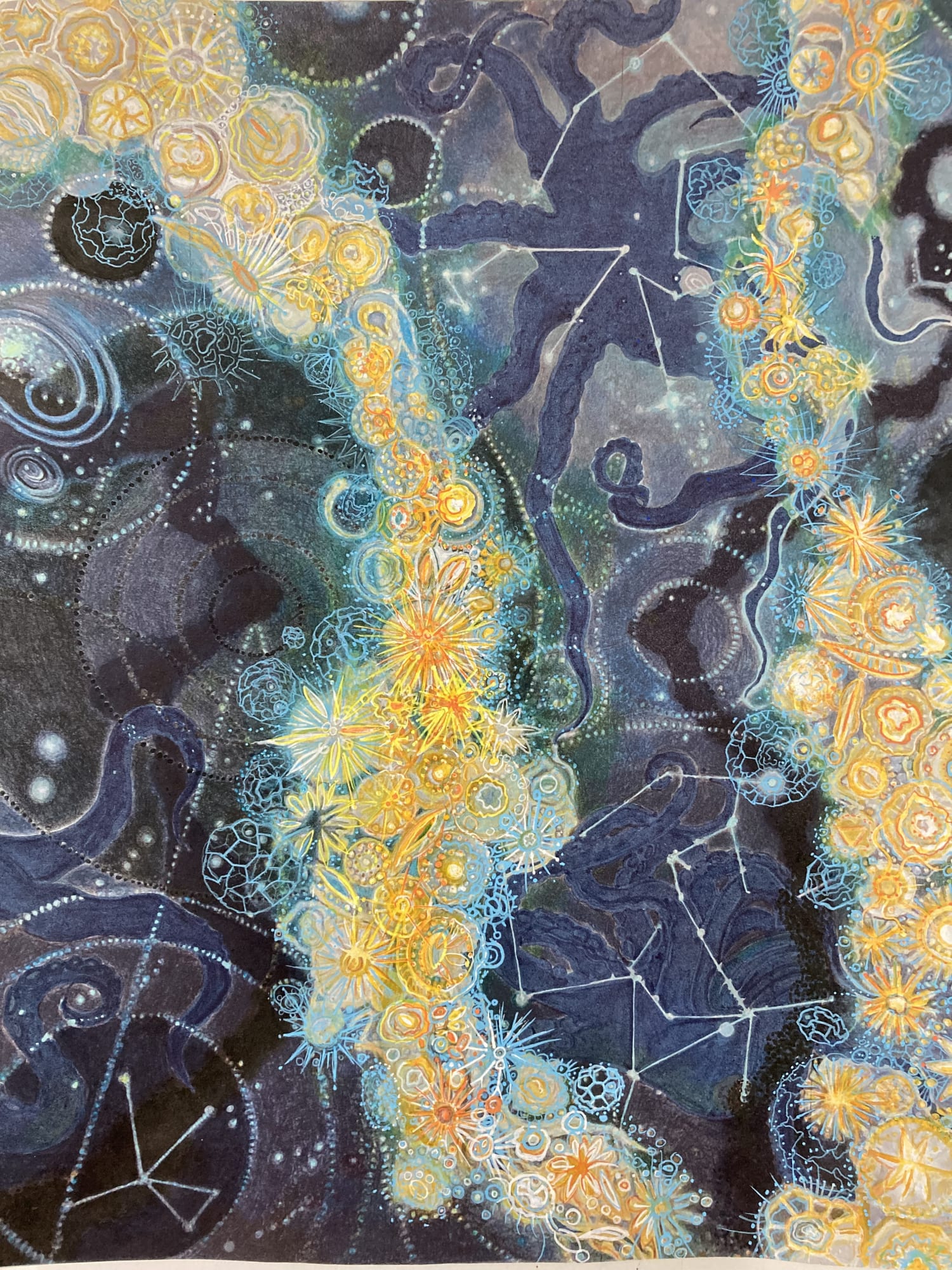 Tallmadge Doyle, Night Sky, on the Playa