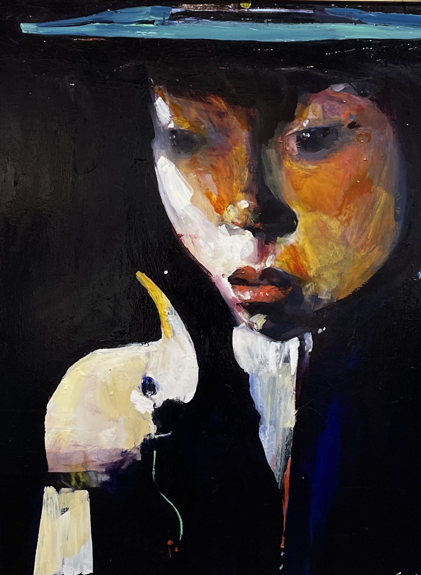Adam Grosowsky, Child with Cockatoo