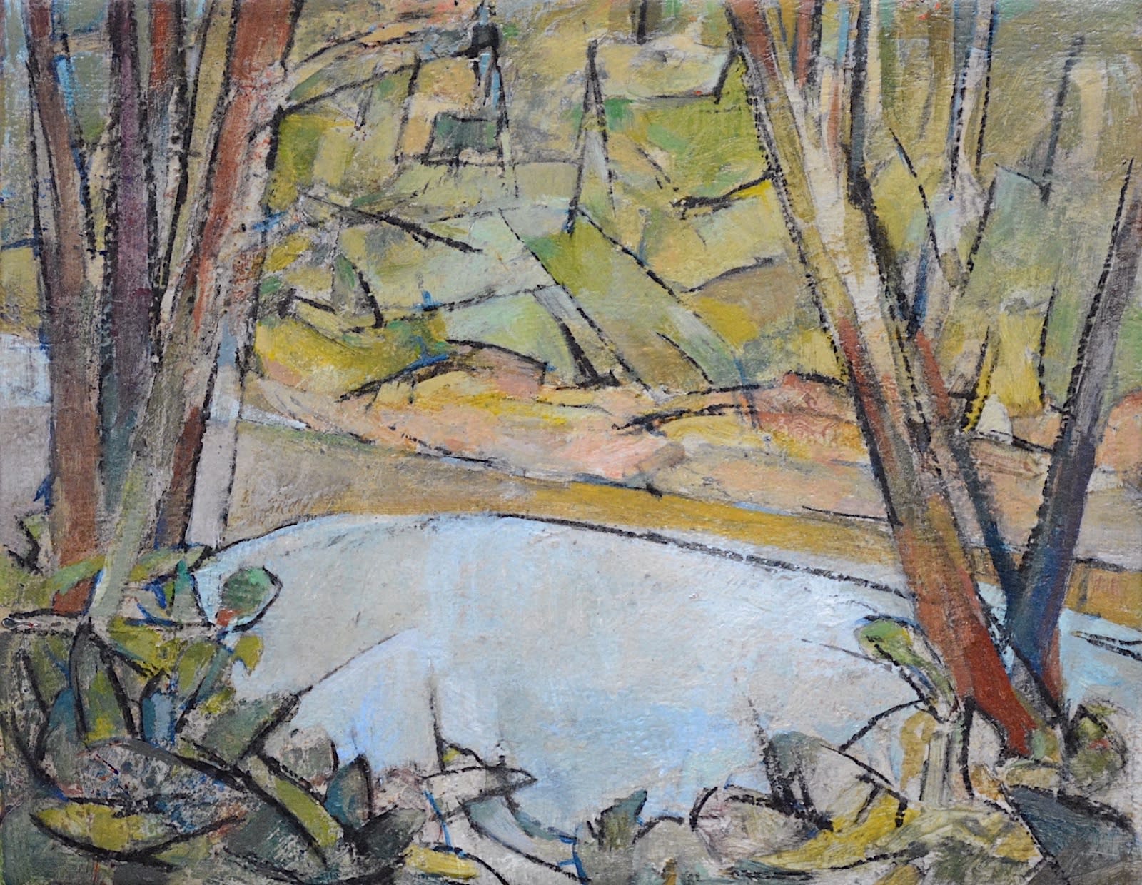 Kathryn Cotnoir, A Forest Pool