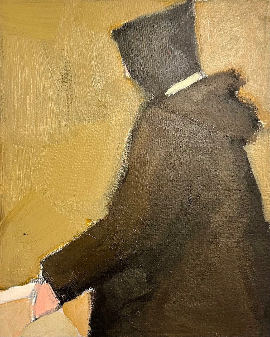 Robert Schlegel (1947-2021), Figure in Black Hood