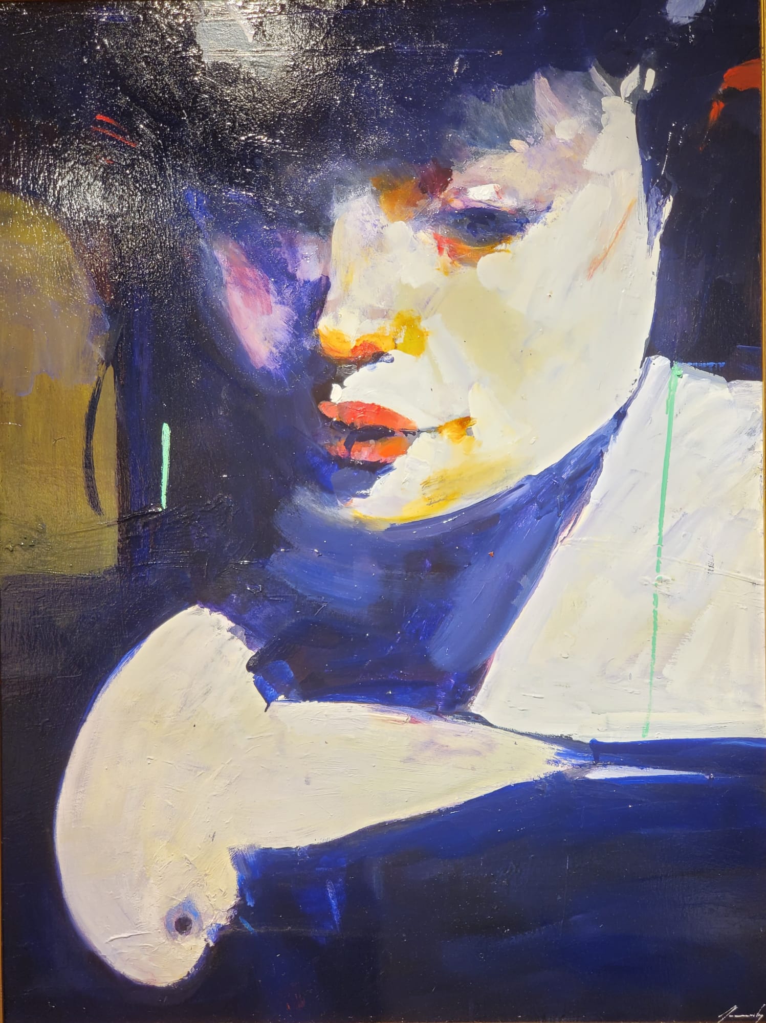 Adam Grosowsky, Child with Cockatoo