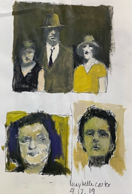 Robert Schlegel (1947-2021), Maybelle Carter, 2019