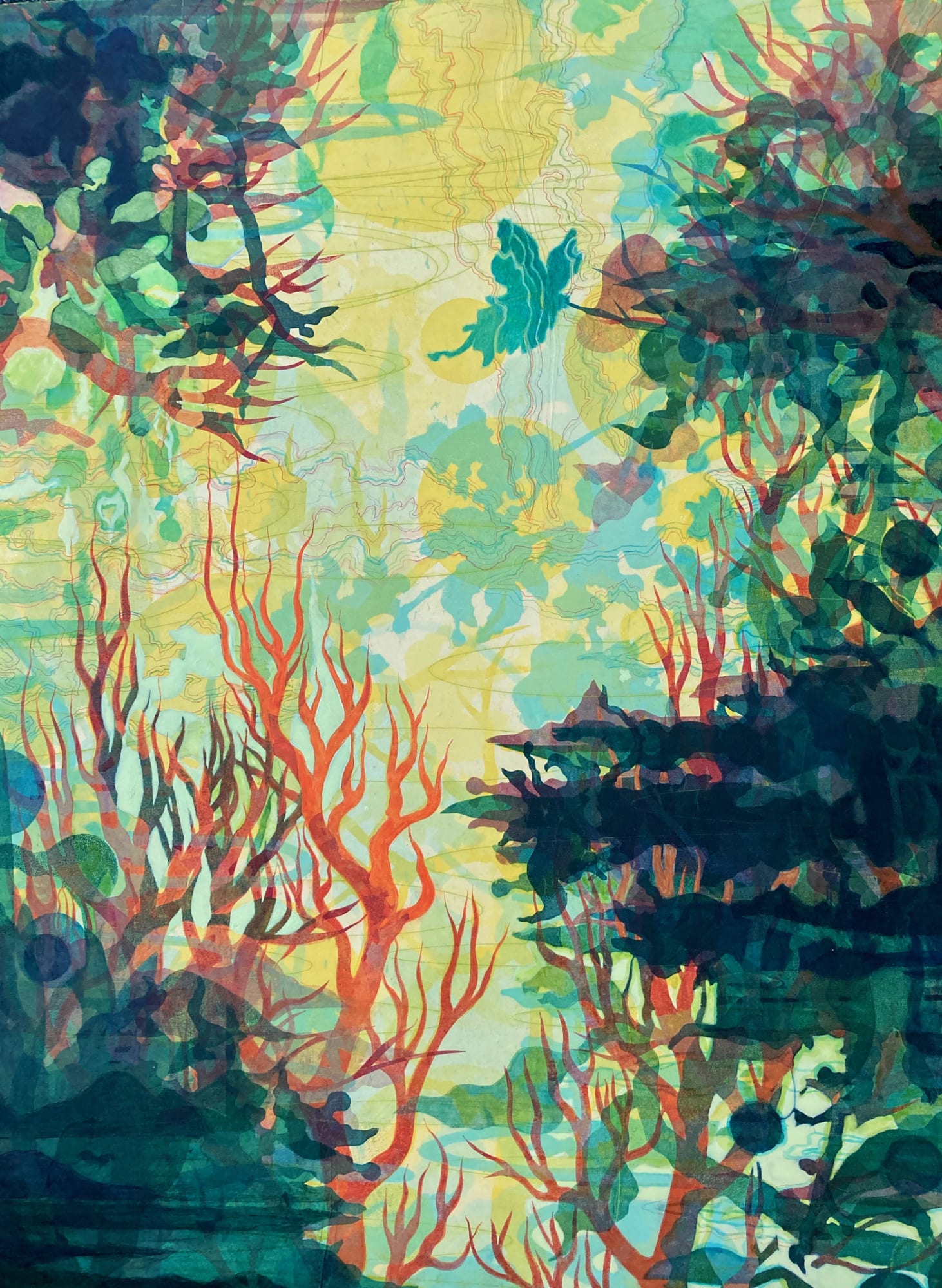 Tallmadge Doyle, Underwater Garden XXX