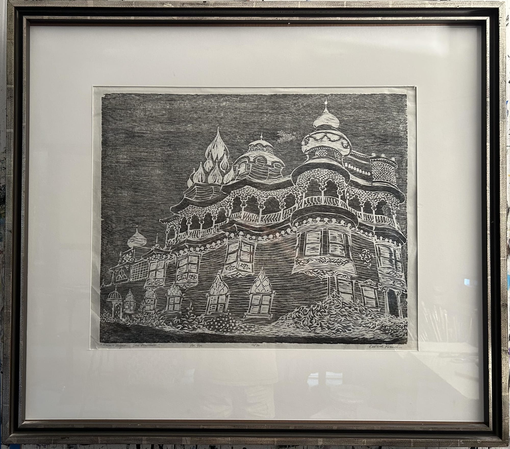 LaVerne Krause (1924-1987), Rococo Night, San Francisco