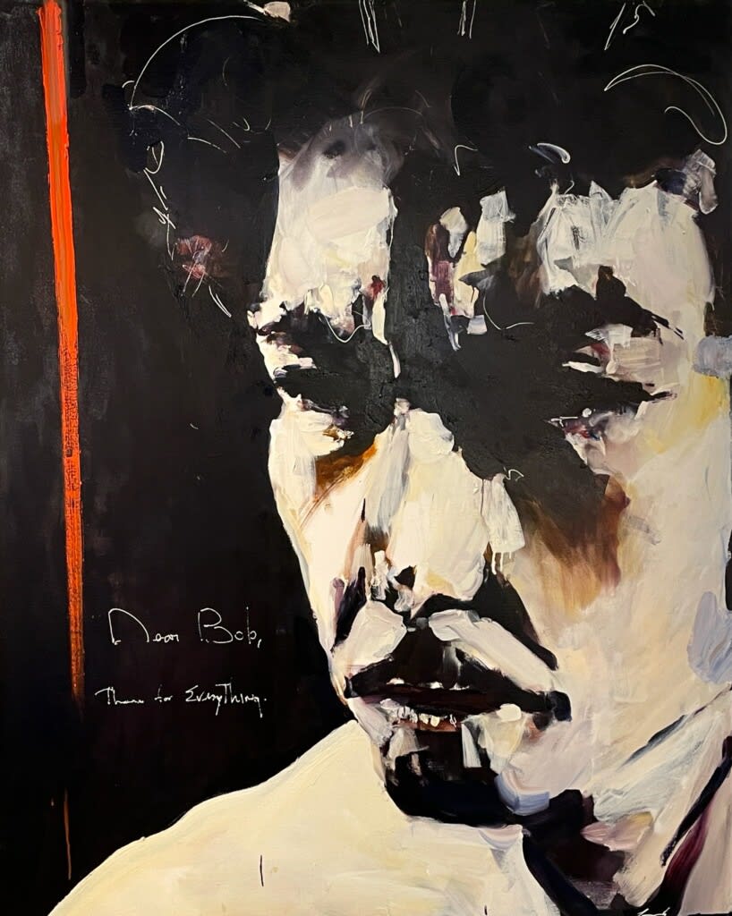 Adam Grosowsky, Portrait of Bob Dylan, 2022