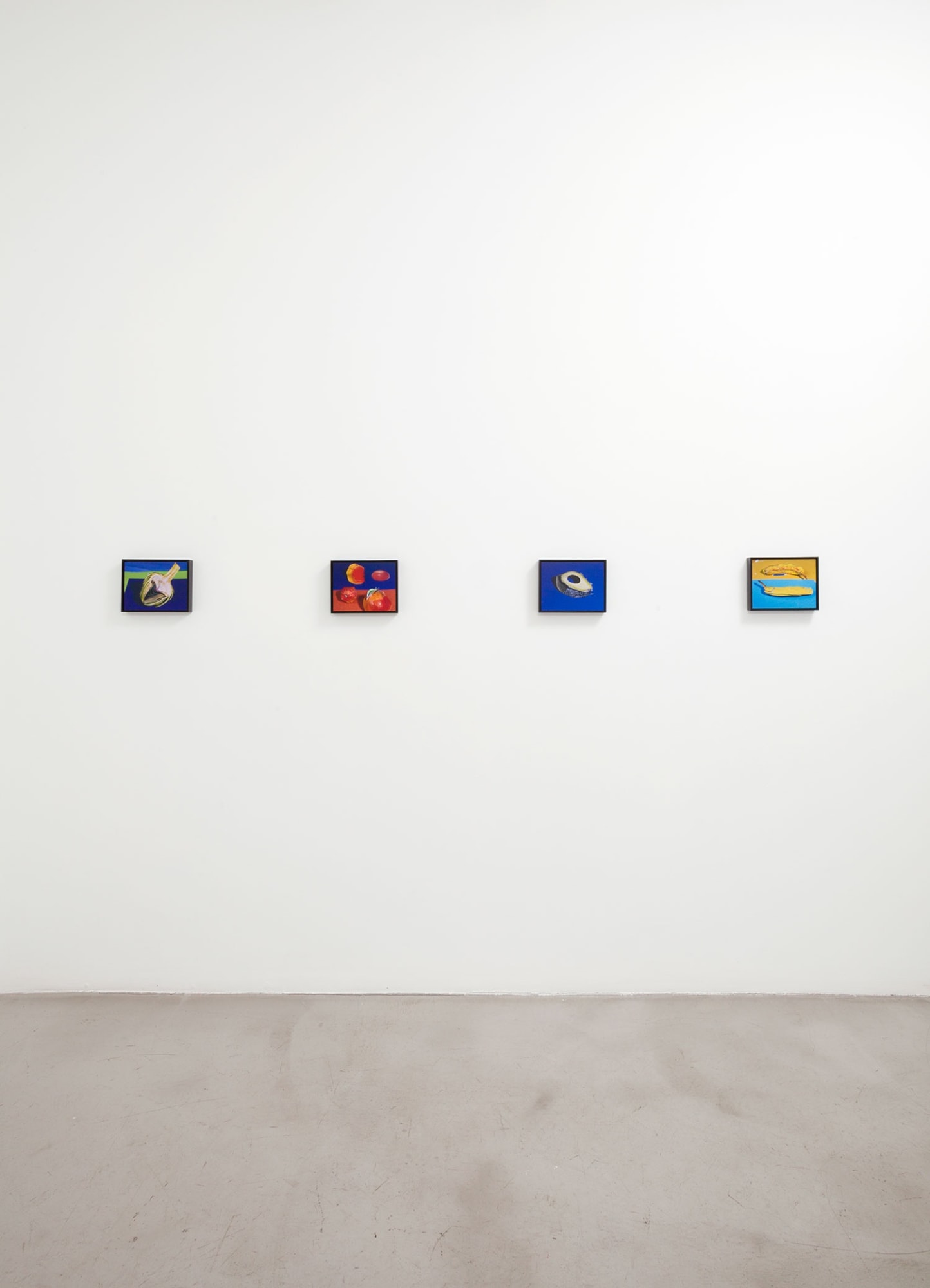 Installation view of Daniel Gordon: The Green Line at M+B, 2013