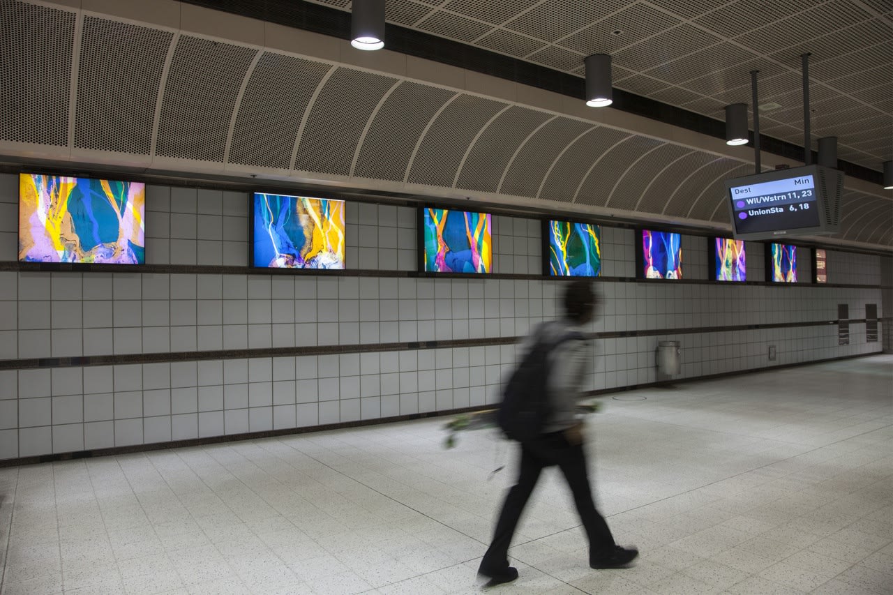 Los Angeles Tap Water, METRO Art Program, Wilshire/Normandie Station, Los Angeles, 2016