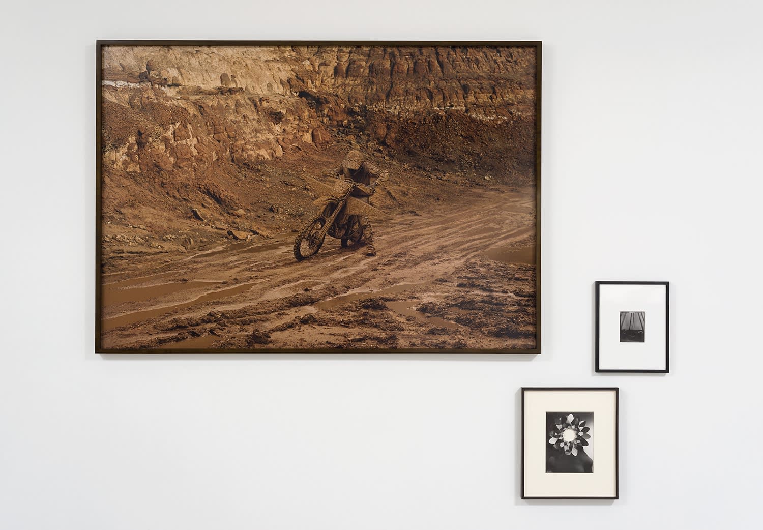 Installation view of Soft Target at M+B, 2014