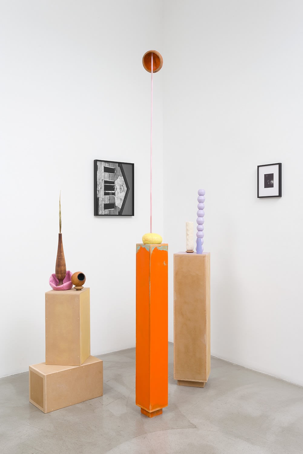 Installation view of Soft Target at M+B, 2014