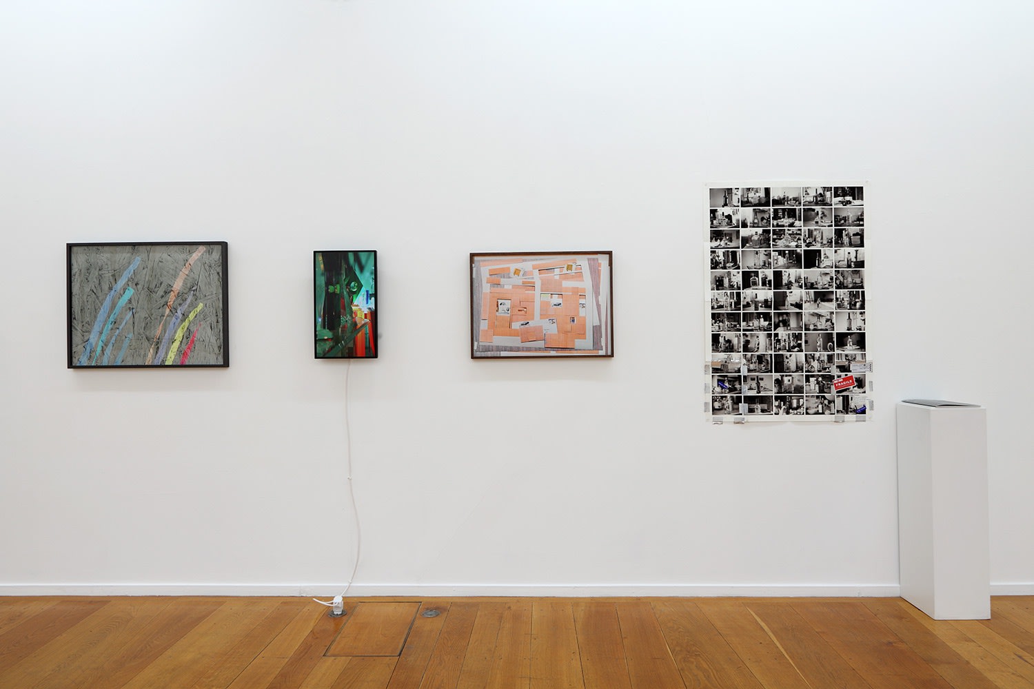 Installation view of Me and Benjamin, curated by M+B at Galerie Xippas, Paris, 2015