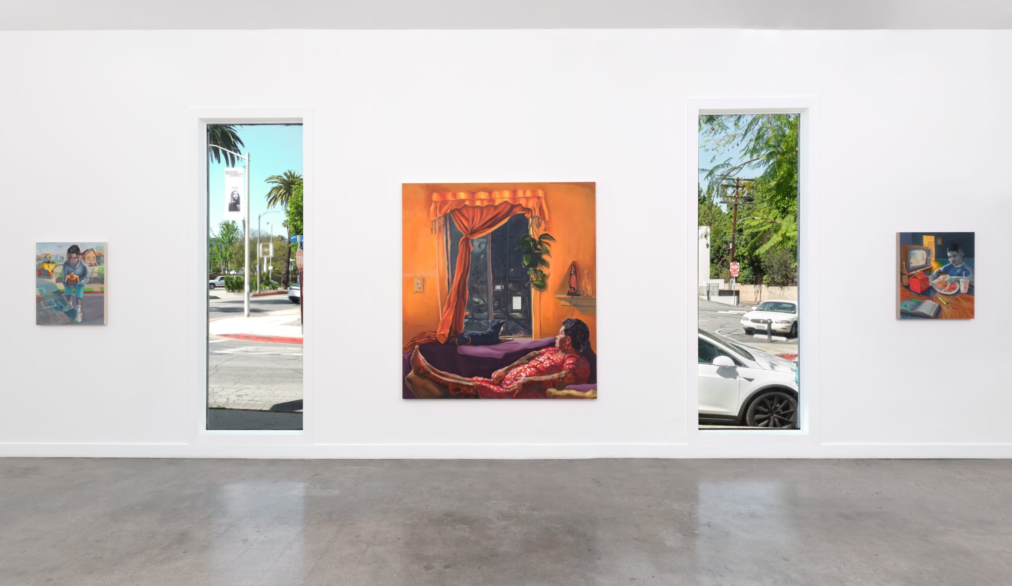 Elmer Guevara: The Quads, installation view, April 9 - May 14, 2022