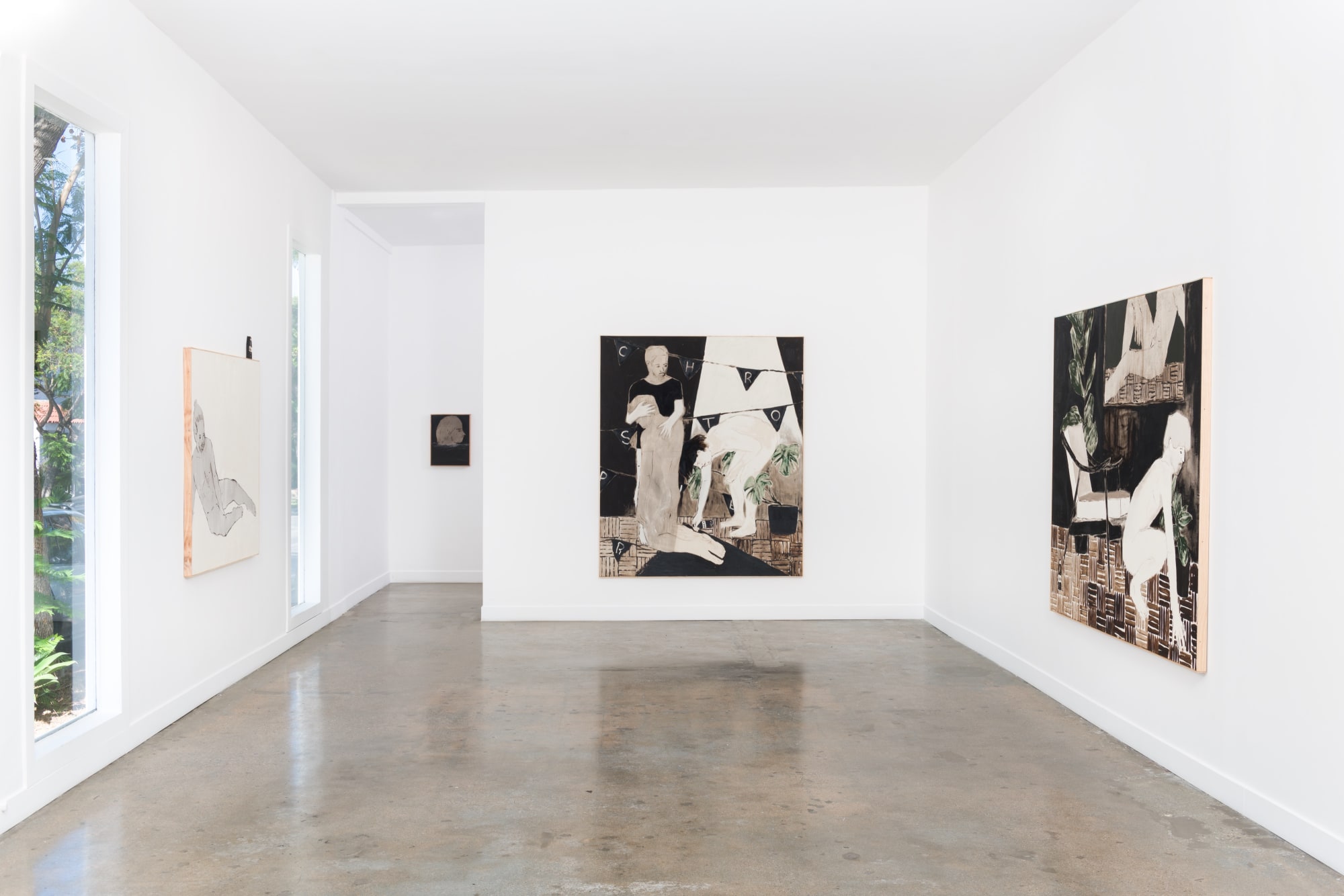 Installation view of Brett Charles Seiler: Oh, Christopher at M+B Doheny, 2022