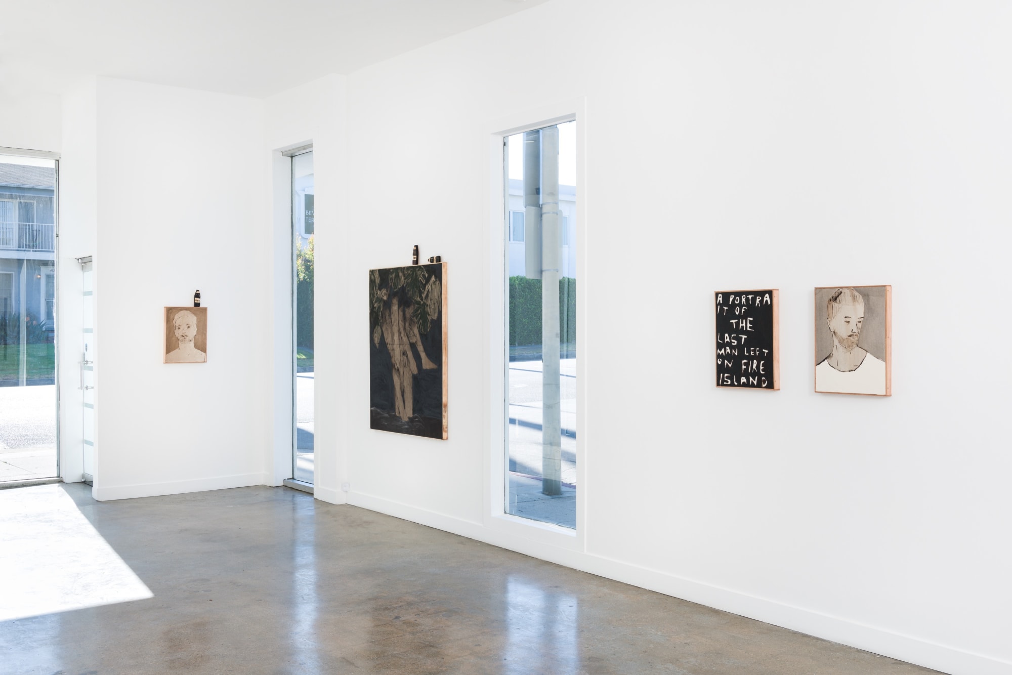 Installation view of Brett Charles Seiler: Oh, Christopher at M+B Doheny, 2022