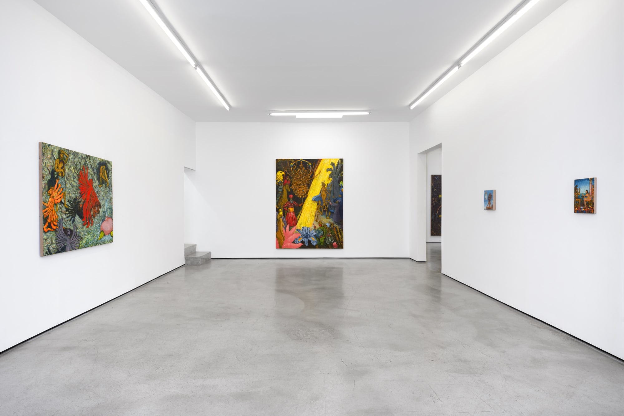 Installation view of JP Munro: Rainbow Bridge, May 21 - June 30, 2022