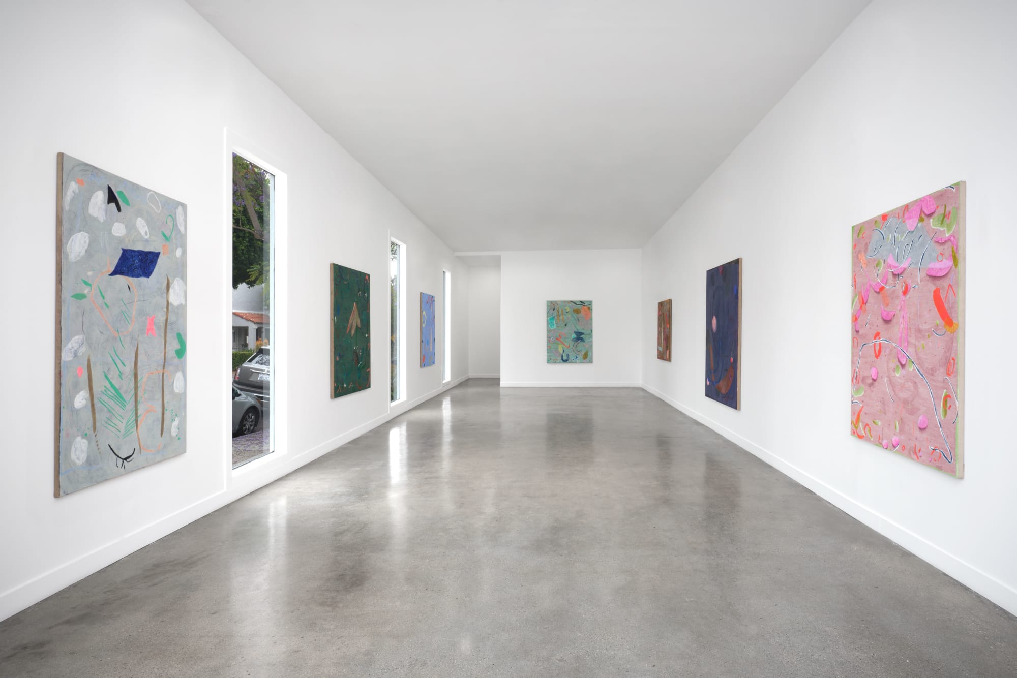 Installation view of Clare Grill: Oyster, May 21 - June 30, 2022