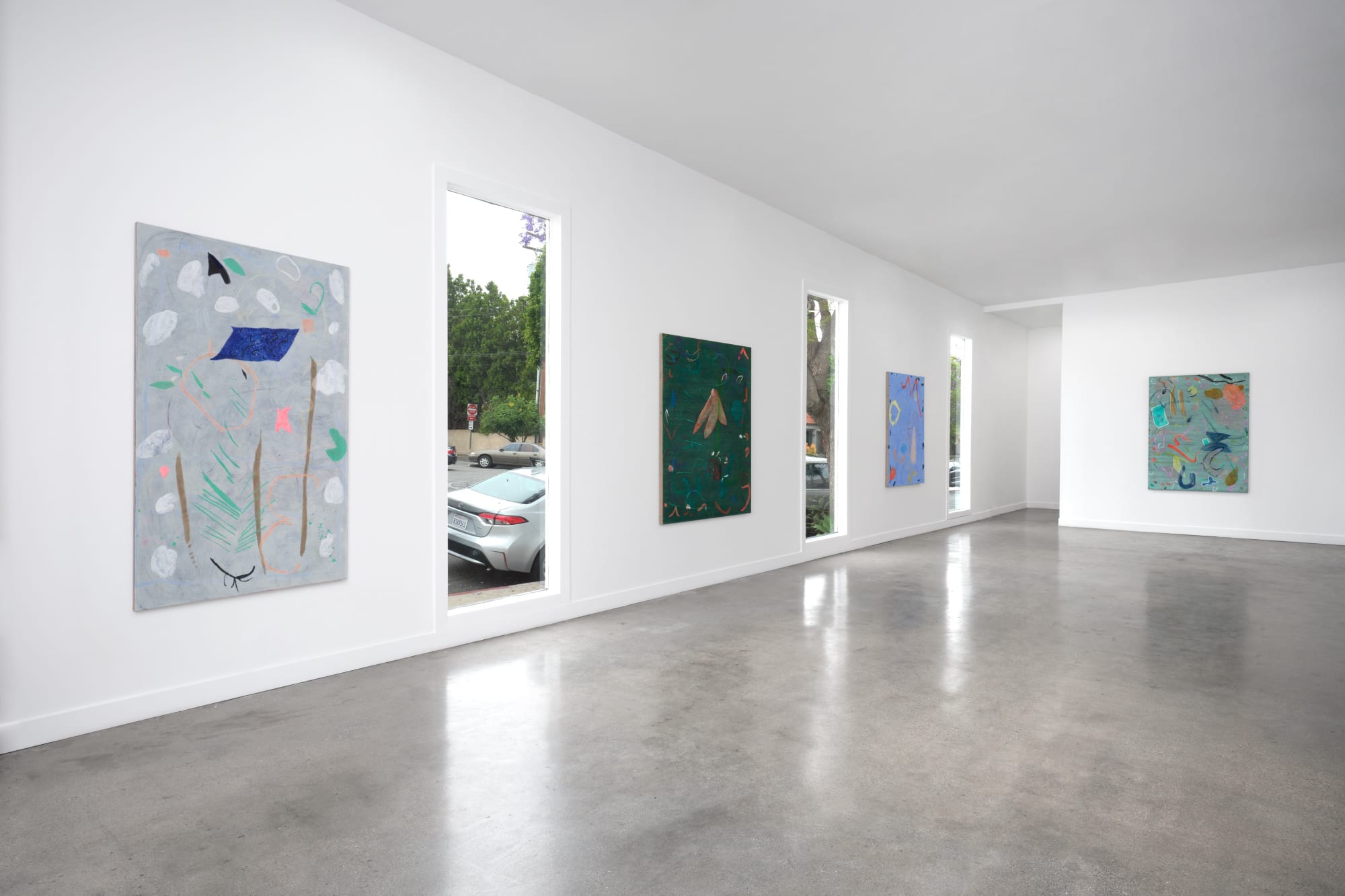 Installation view of Clare Grill: Oyster, May 21 - June 30, 2022