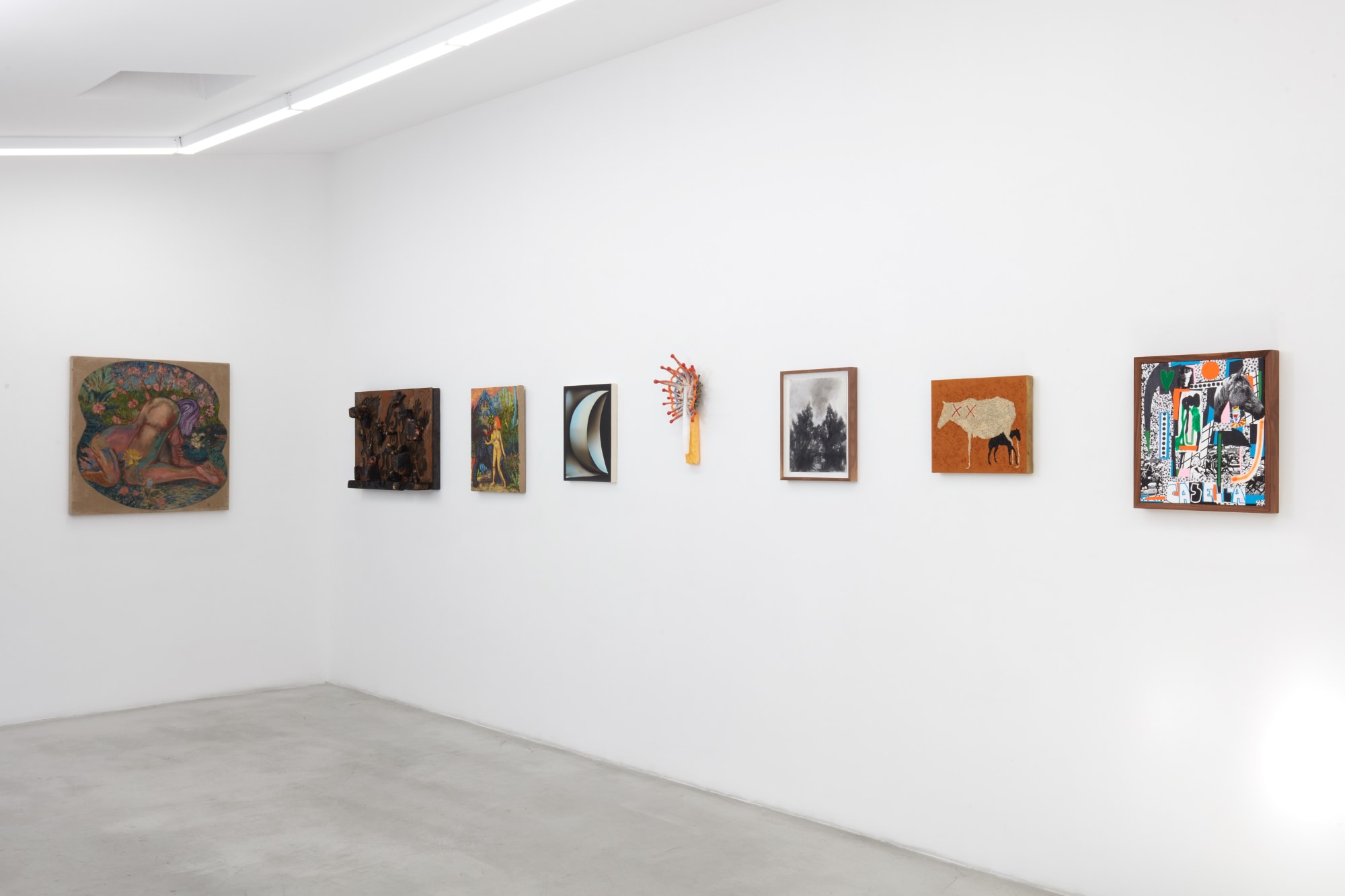 Installation view of BOZOMAG, BOZO FAMILY HOEDOWN, 2022