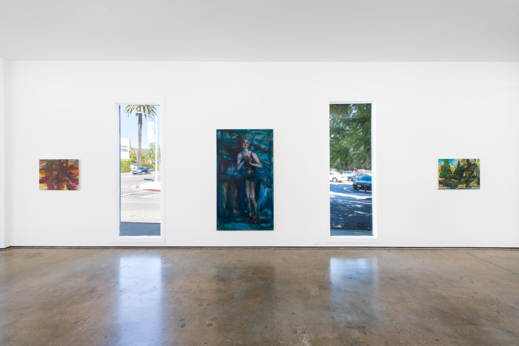 Installation view of Angela Dufresne: Life is very precious, even right now, M+B Doheny, 2022
