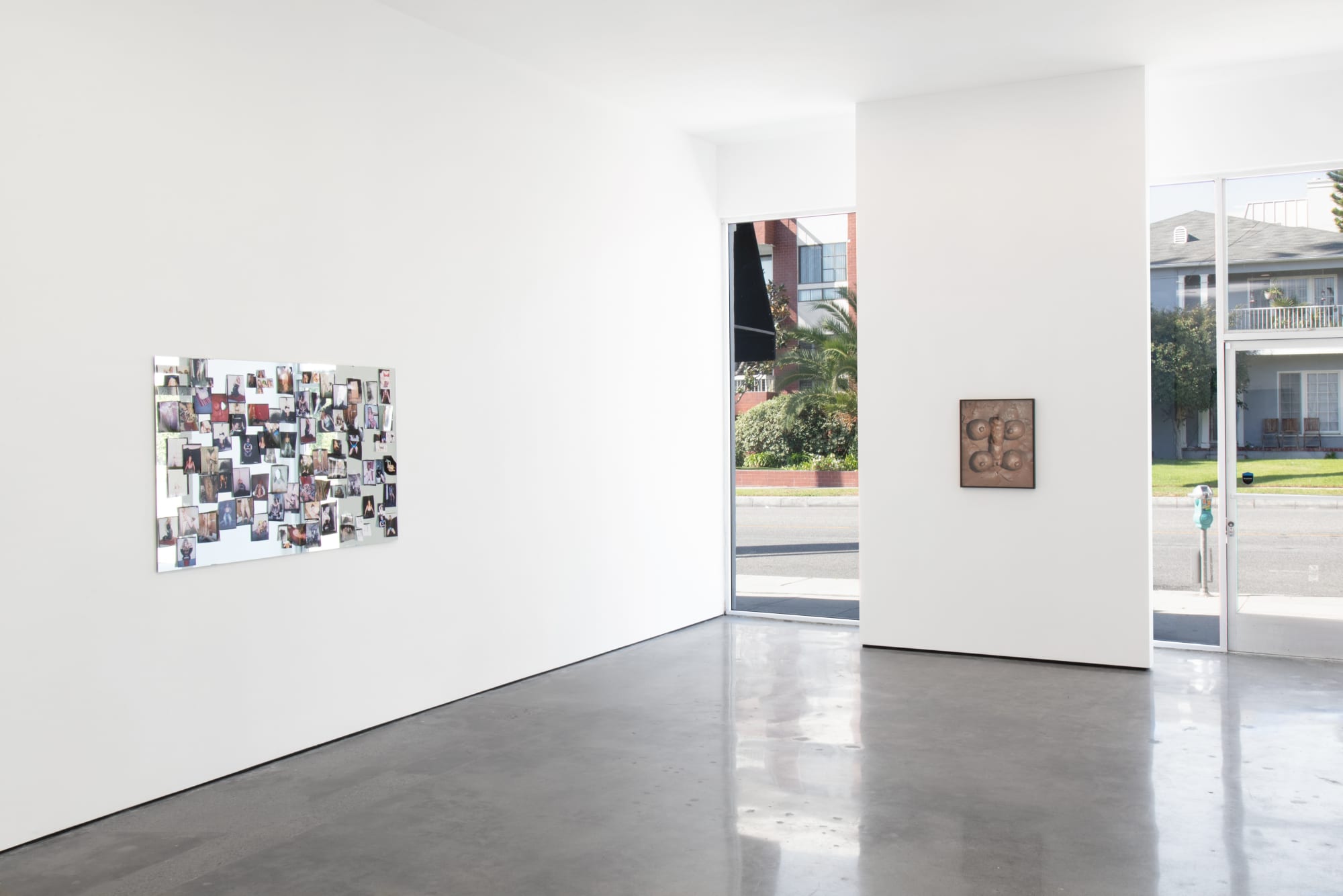 Installation view of Whitney Hubbs: Funny, Ha Ha at M+B Doheny, 2022