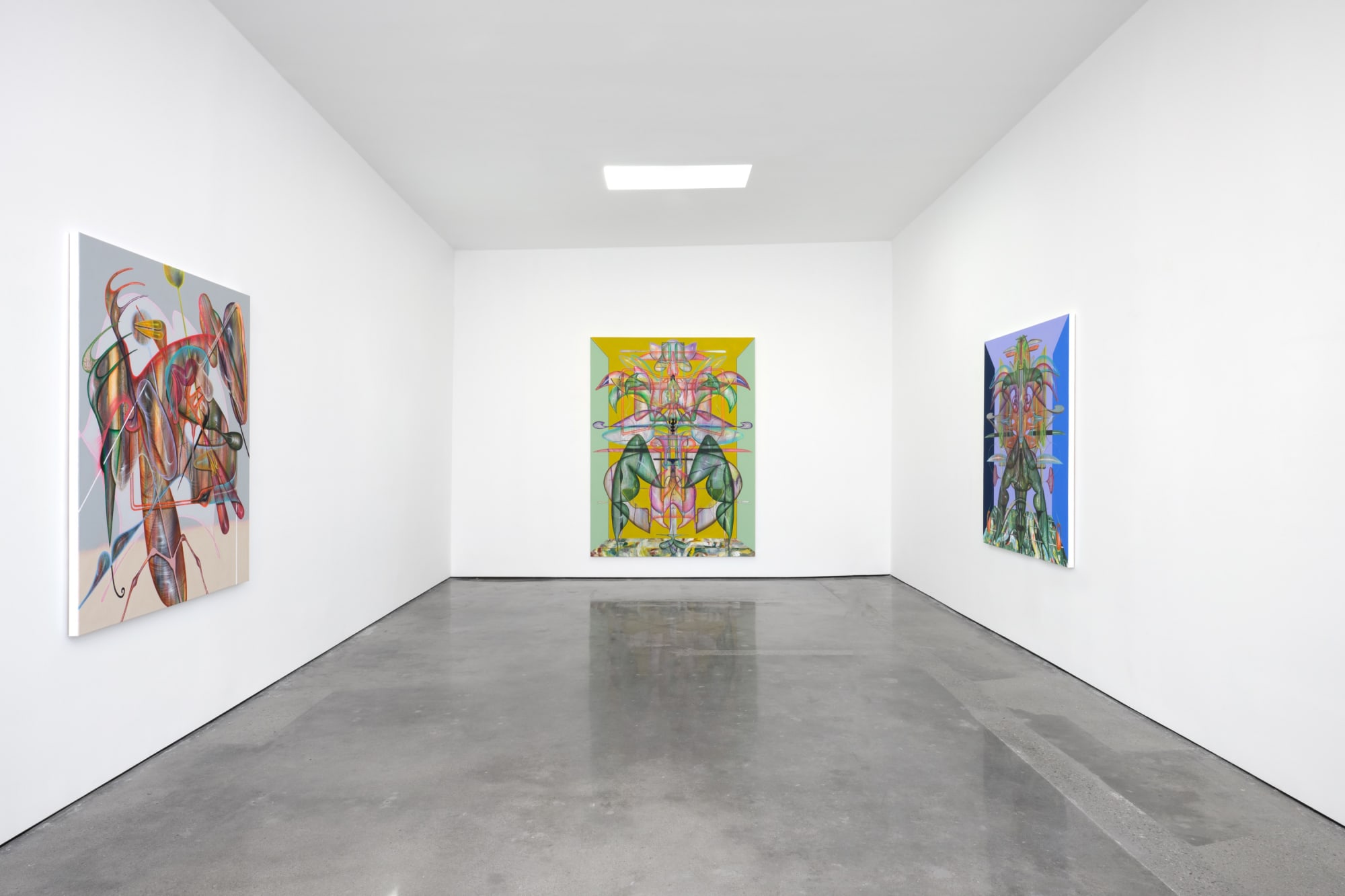 Installation view of Nevena Prijic: Skin of the Sun at M+B Doheny, 2022