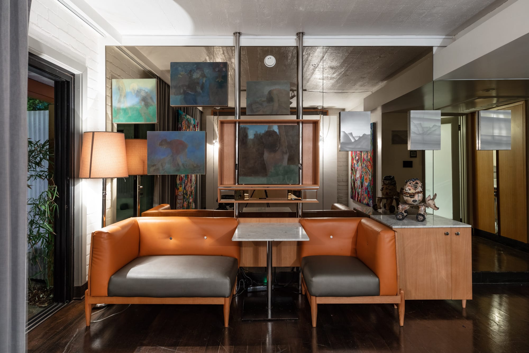 Installation view of M+B at Felix Art Fair 2023