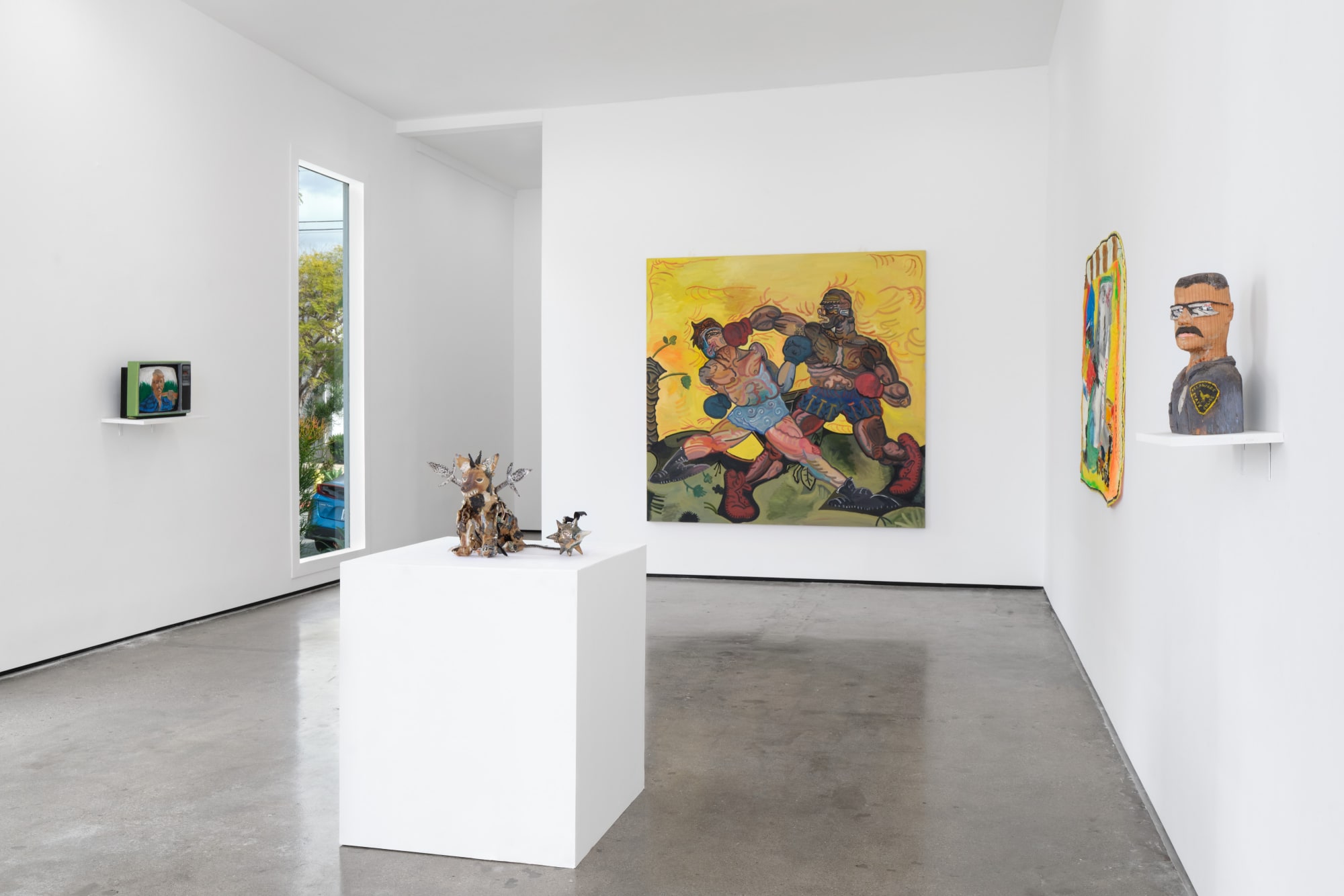 Installation view of Drop-In at M+B Doheny, 2023