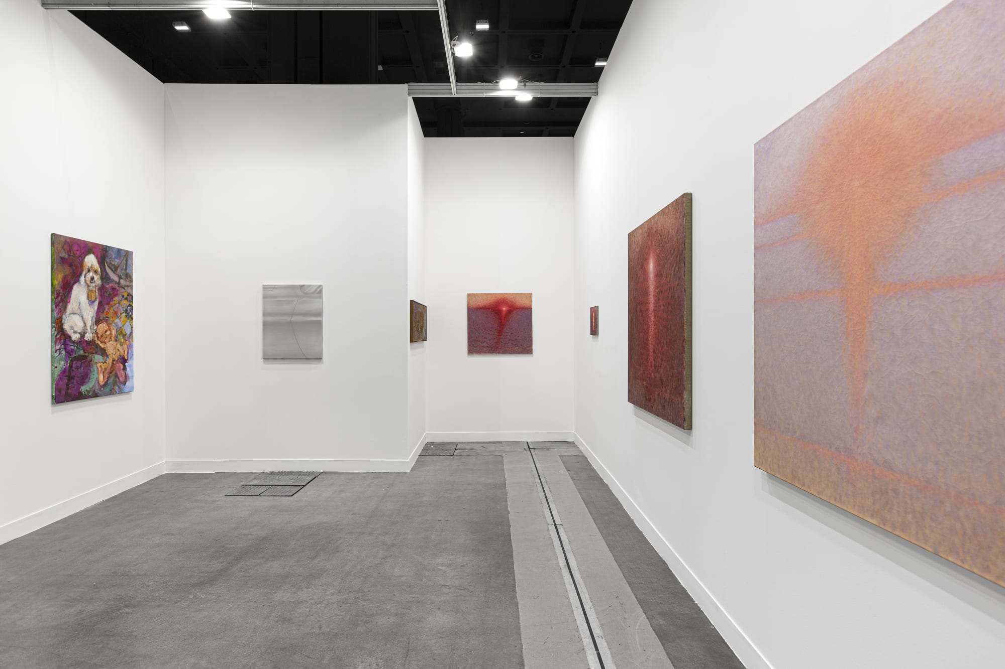 Installation view of M+B at miart 2023, Booth C52, Milan, Italy