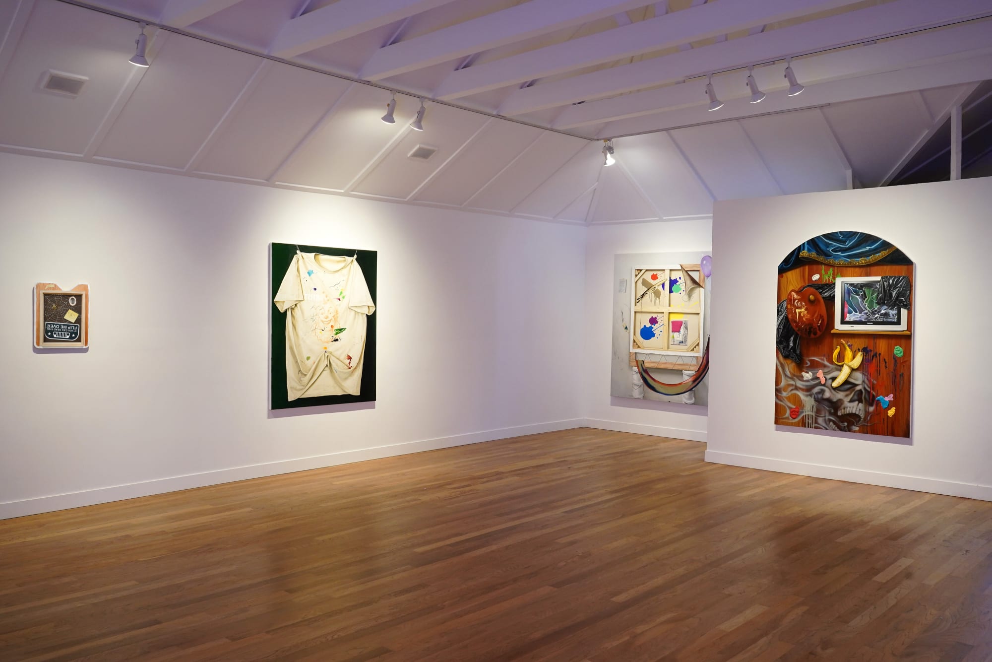 Installation view of Katelyn Ledford: Virtuous Virtuousity at M+B, Los Angeles, 2023