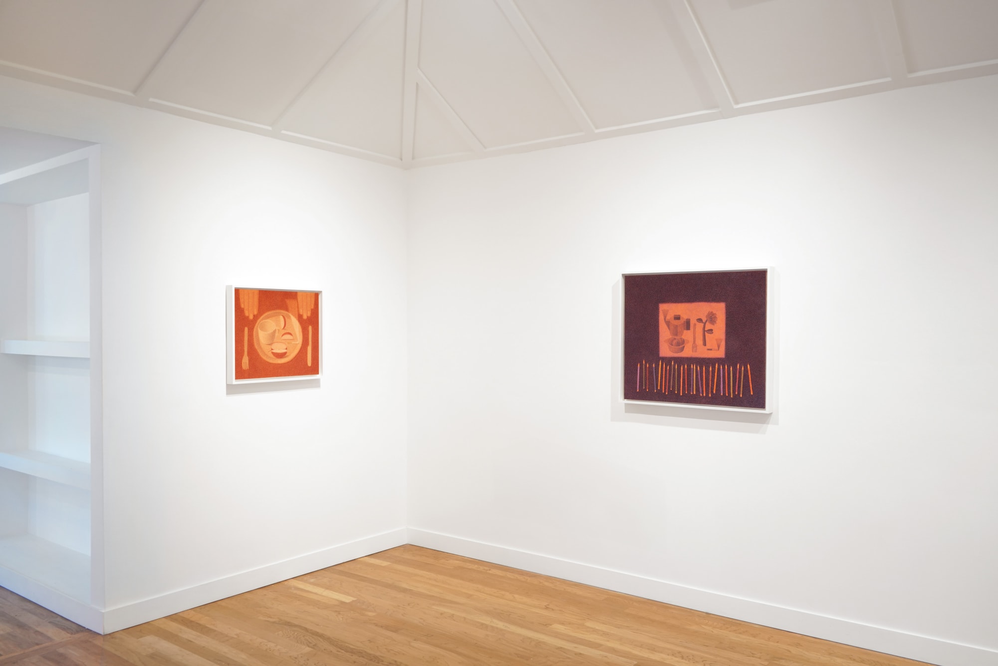 Installation view of Johnny Izatt-Lowry: At some point, the other day at M+B, Los Angeles