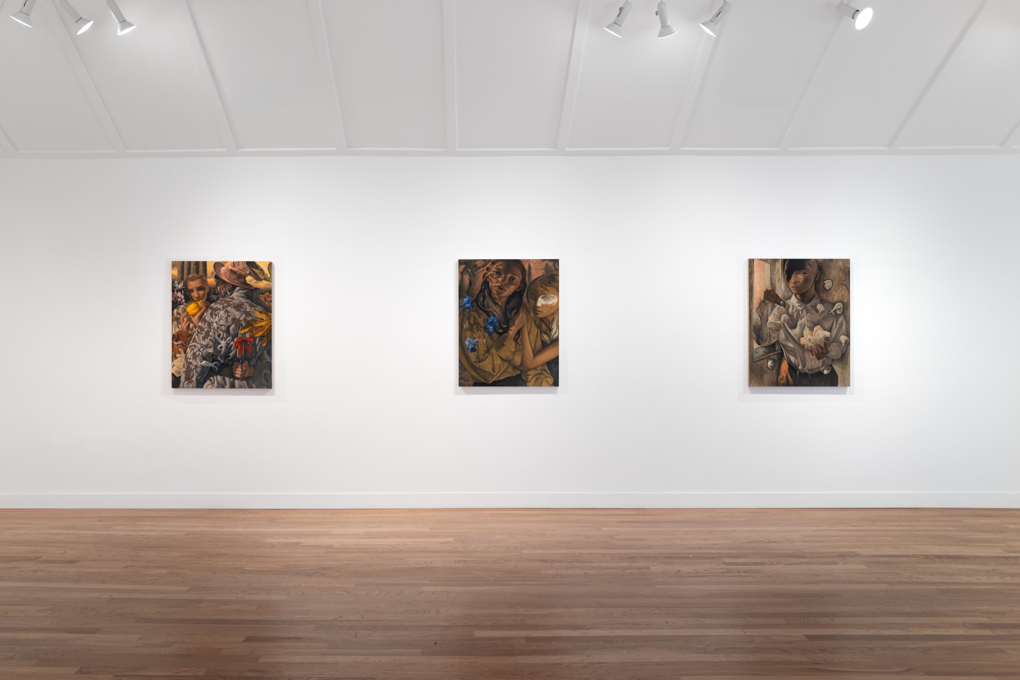 Installation view of Dennis Scholl: A Report on Hidden Kindness, M+B, Los Angeles, CA