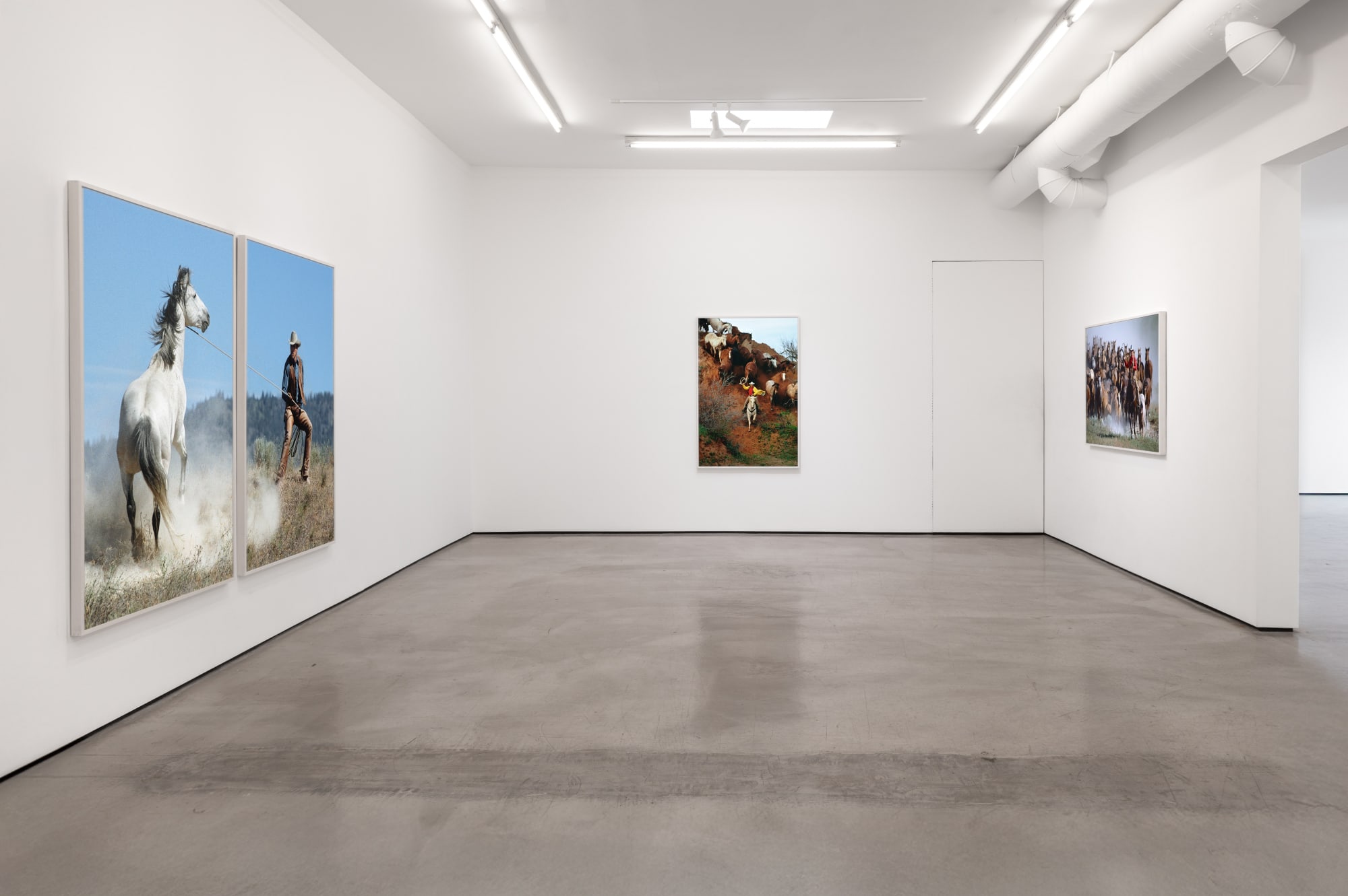 Installation view of Norm Clasen: American Icon at M+B, Los Angeles, 2025
