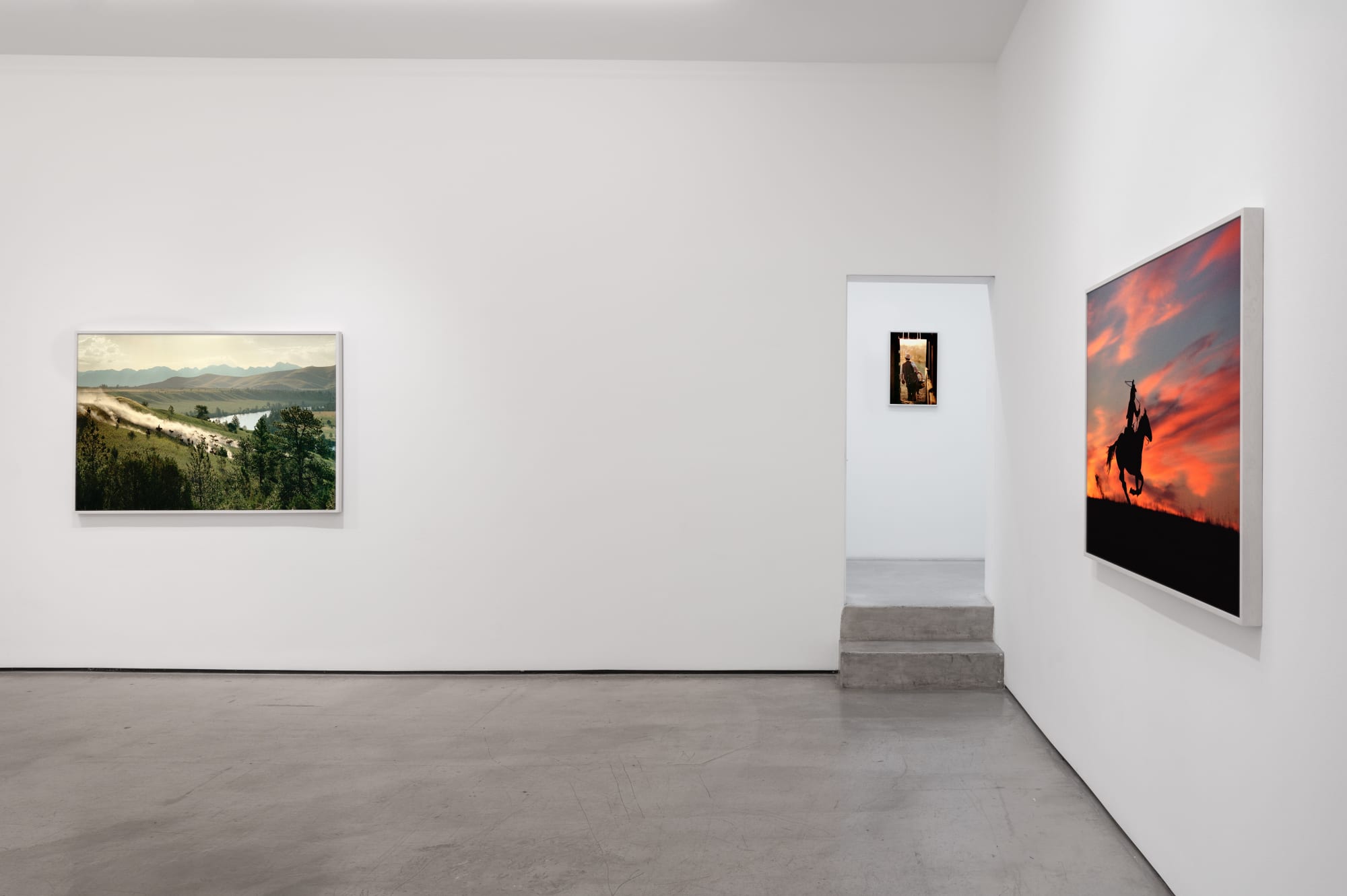 Installation view of Norm Clasen: American Icon at M+B, Los Angeles, 2025