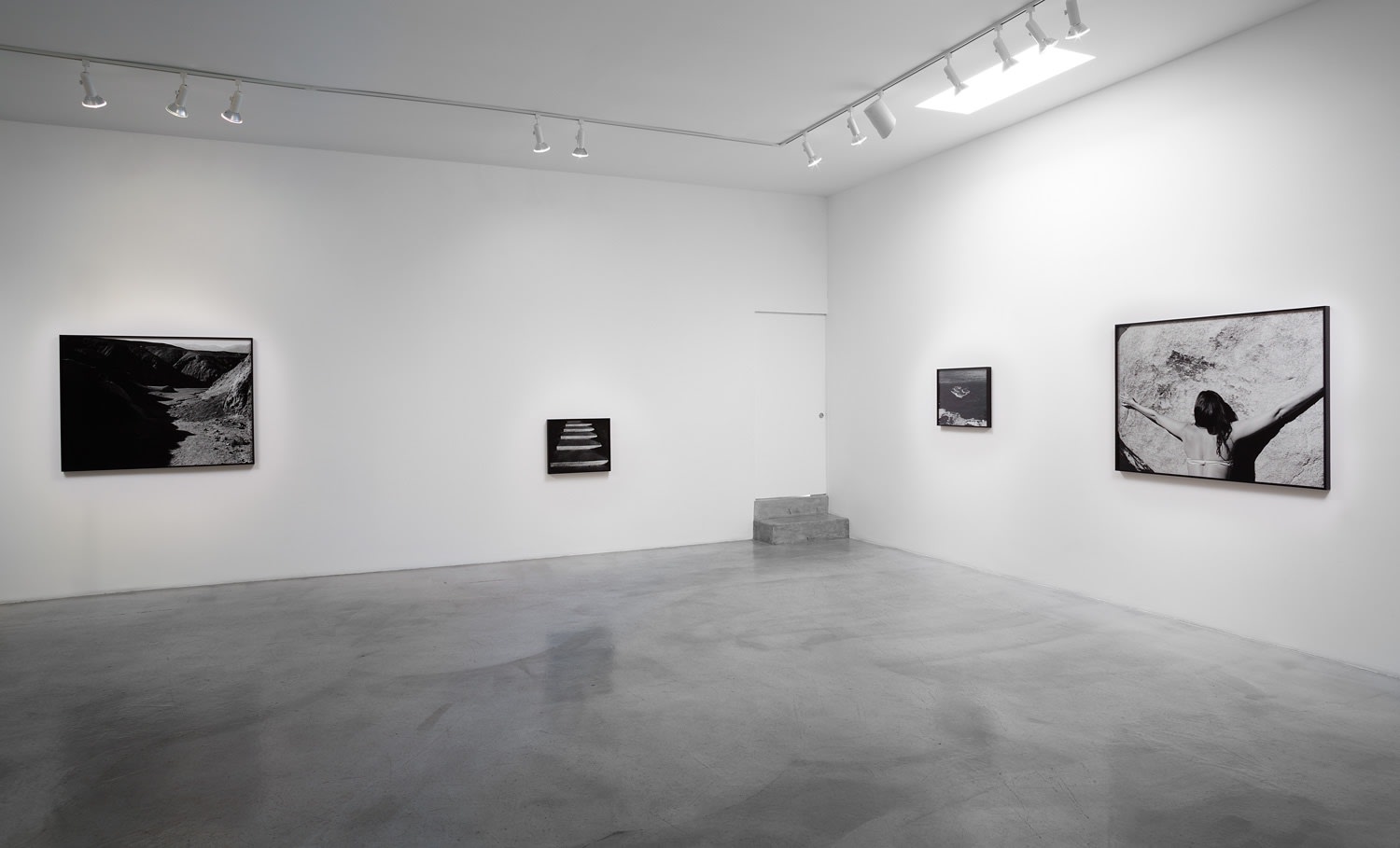 Installation view of Whitney Hubbs: The Song Itself is Already a Skip at M+B, 2013