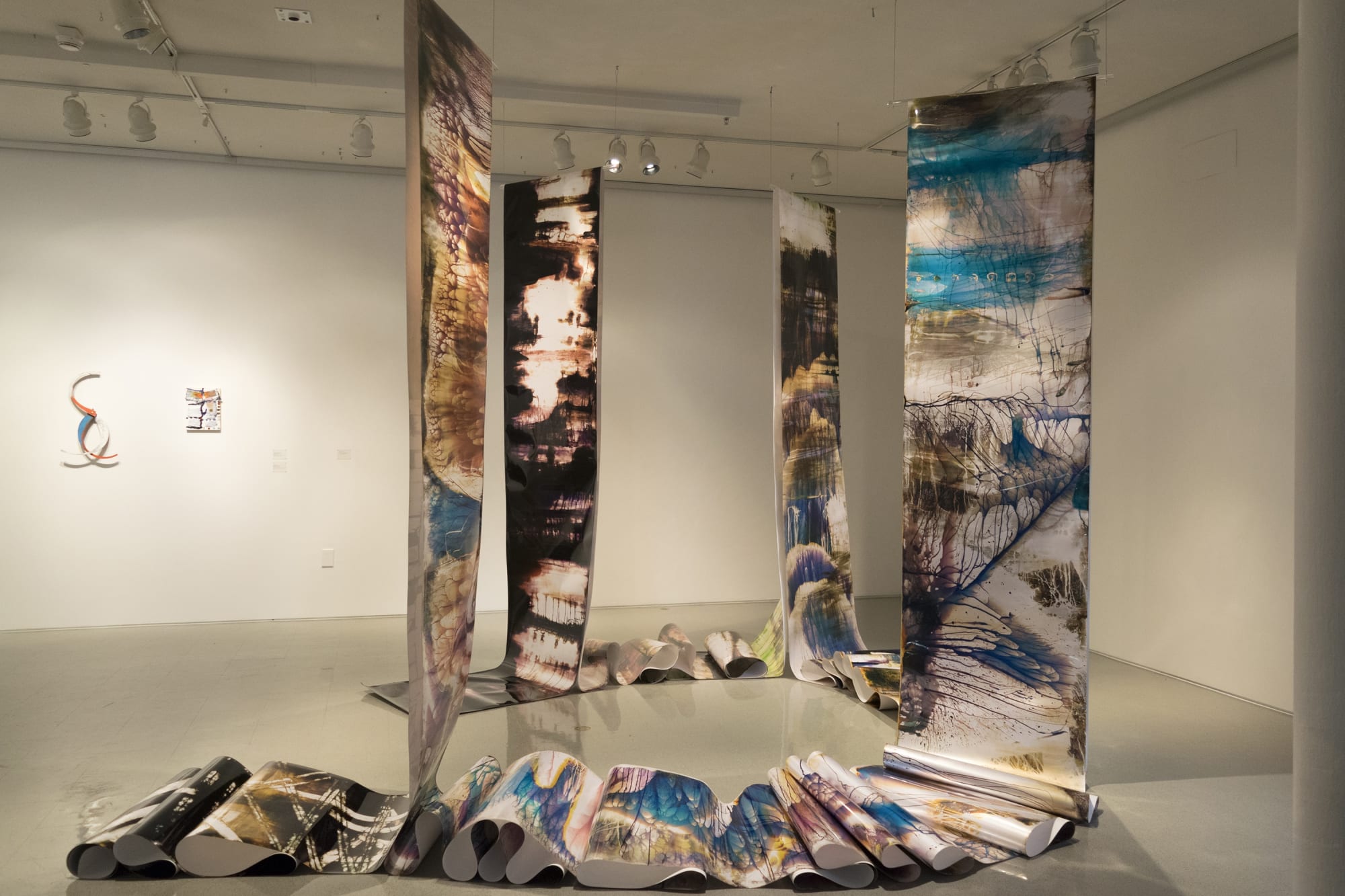 Installation view of Contra at Fine Arts Center Gallery, University of Arkansas, 2017
