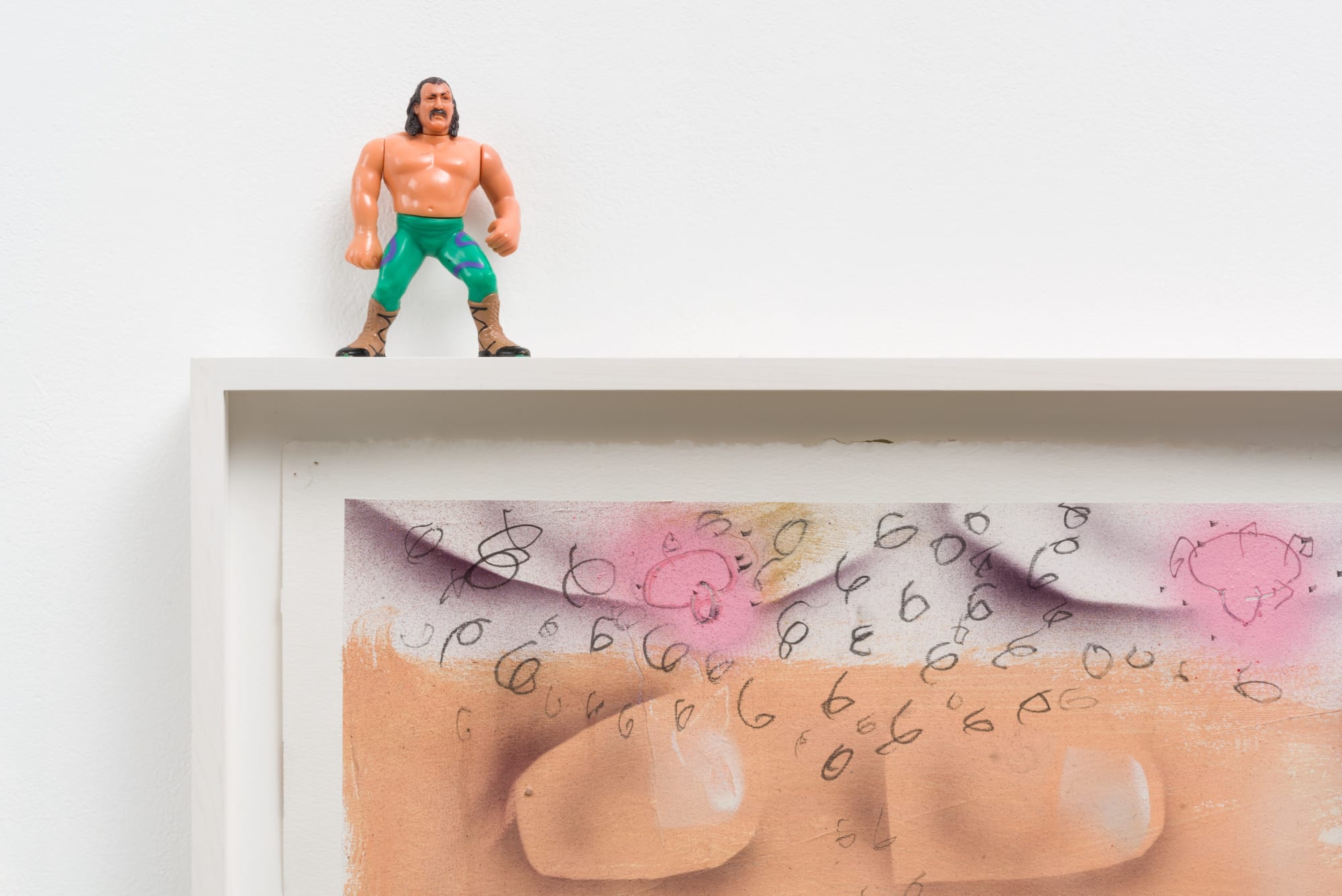 Installation view of Pat Phillips: Summer Madness at M+B, 2020