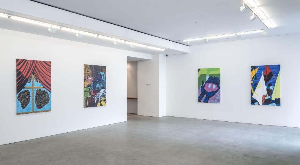 Installation view of Mark Thomas Gibson: Early Retirment at Fredricks and Fresier Gallery, 2017